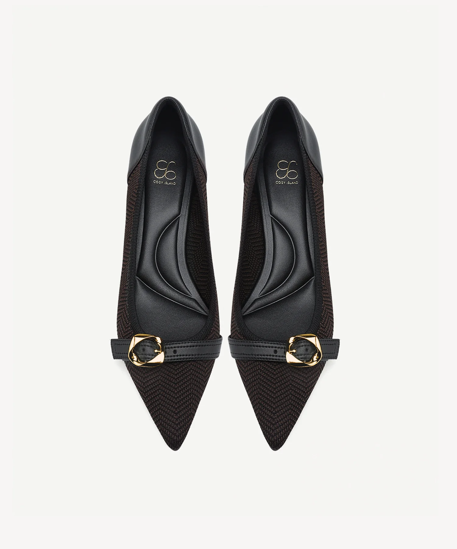 GraceLevel Pointed Toe Block Heeled Pump - Image 8