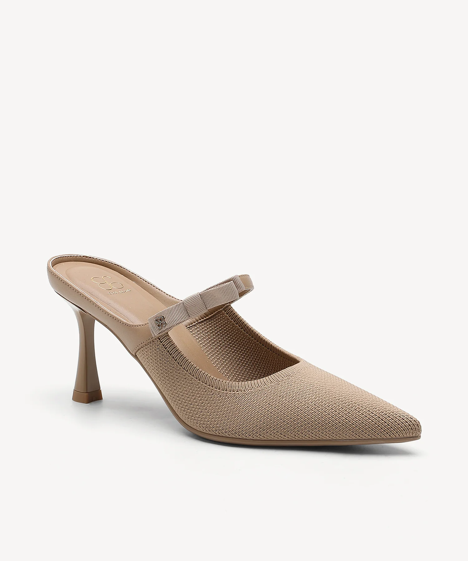 GraceLithe Bow Pointed Toe Heeled Mule - Image 7