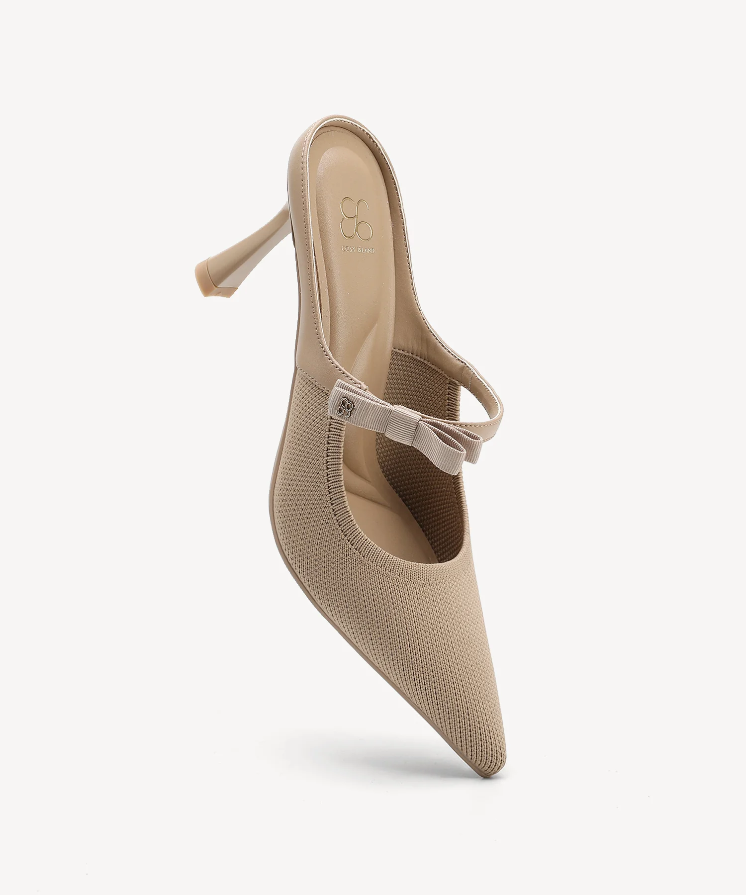 GraceLithe Bow Pointed Toe Heeled Mule - Image 9