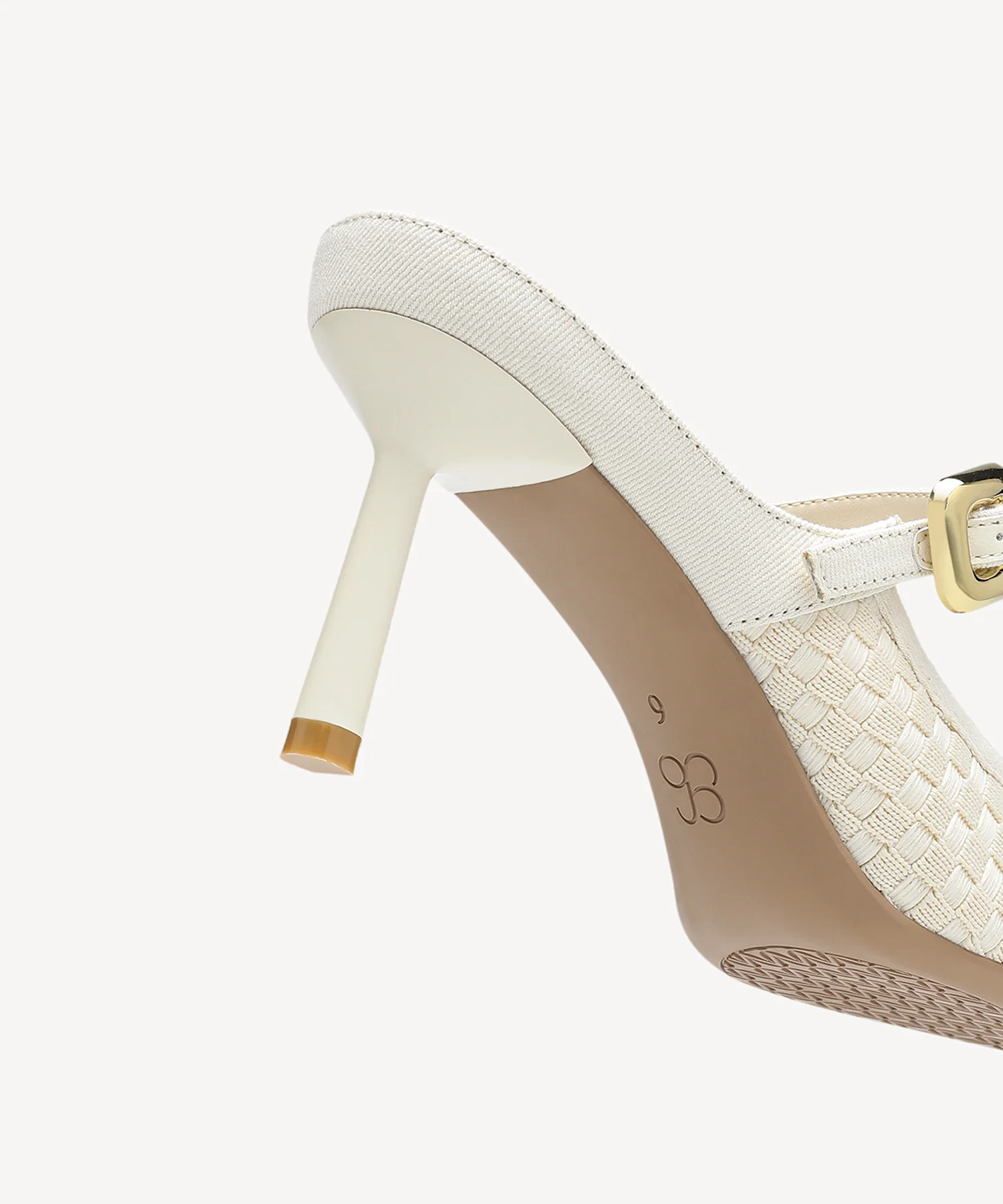 GraceLithe Denim Pointed Toe Heeled Mule - Image 5