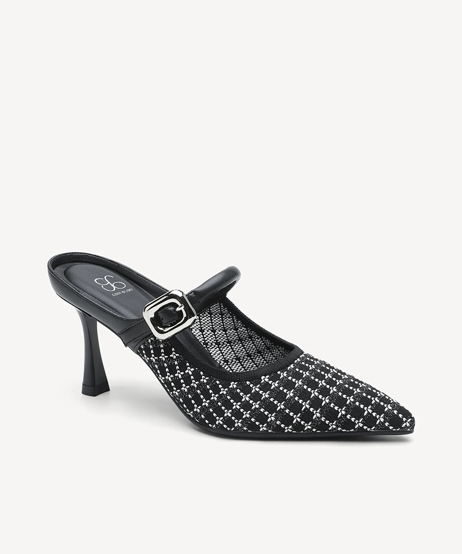 GraceLithe Pointed Toe Heeled Mule - Image 61