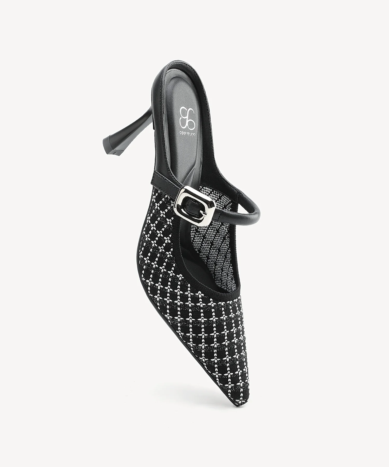 GraceLithe Pointed Toe Heeled Mule - Image 64