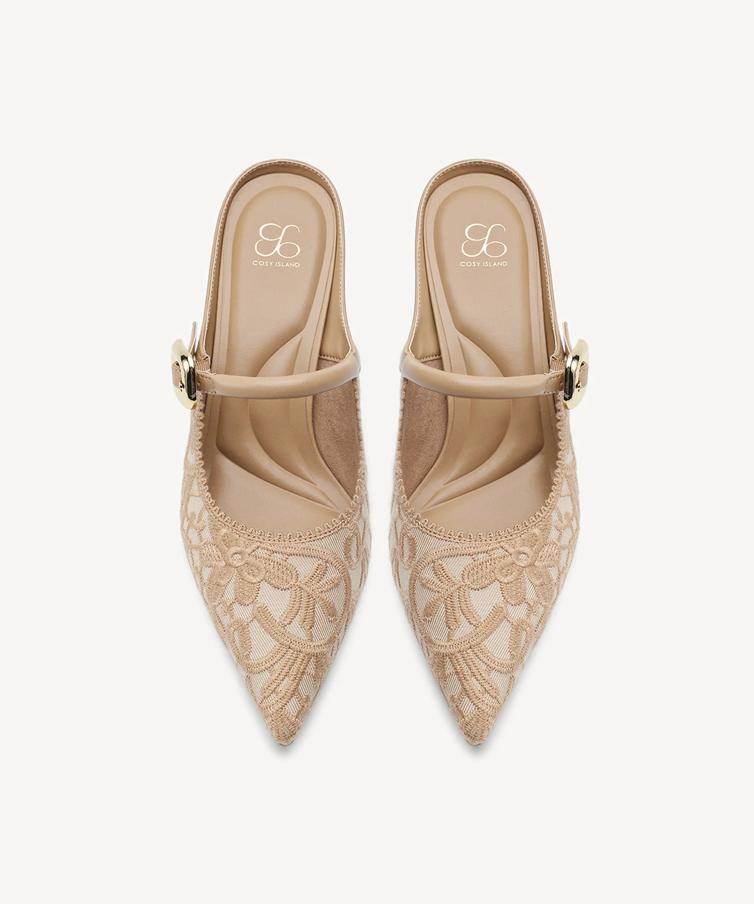 GraceLithe Pointed Toe Heeled Mule - Image 90