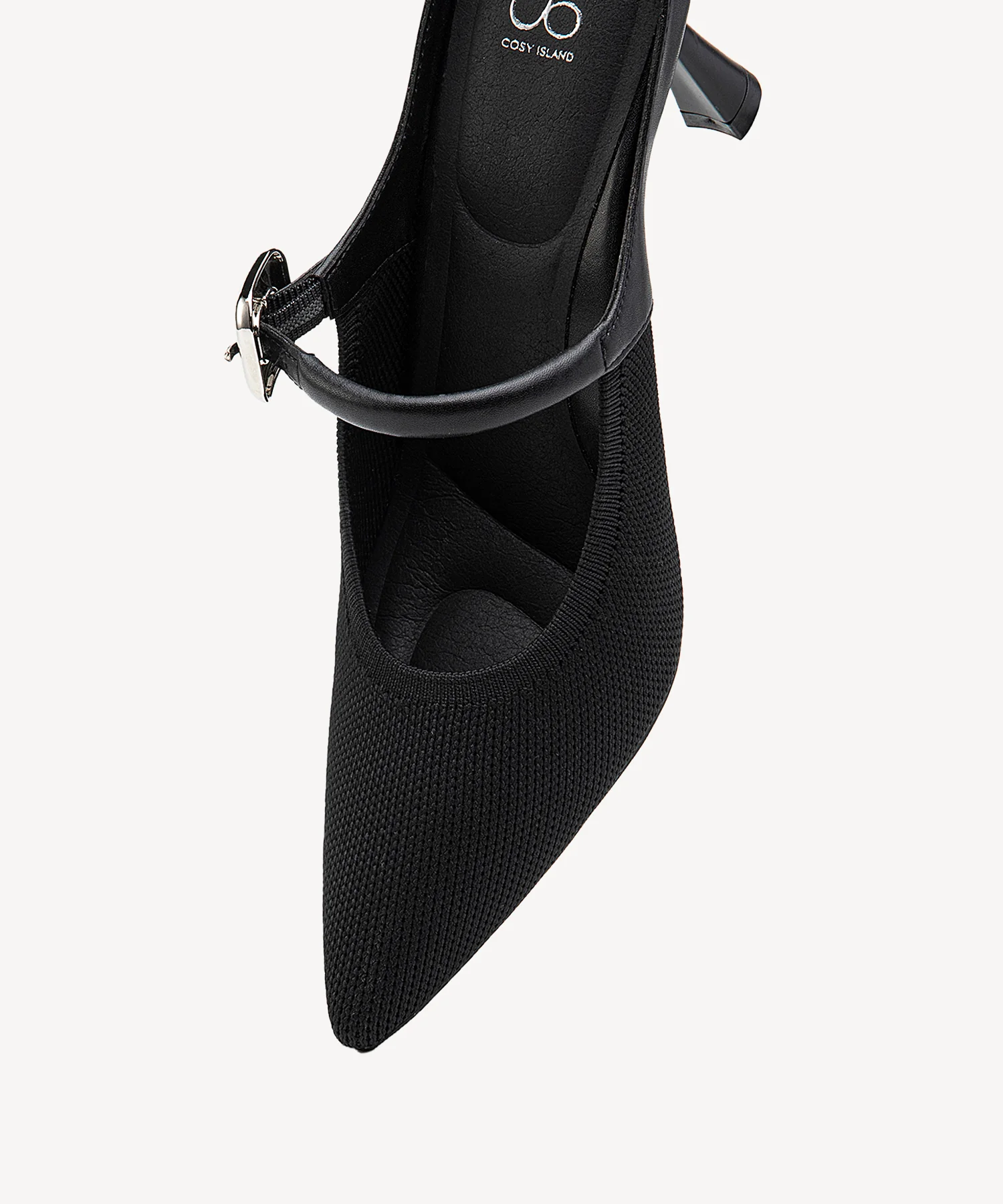 GraceLithe Pointed Toe Heeled Mule - 2X Arch Support - Image 14