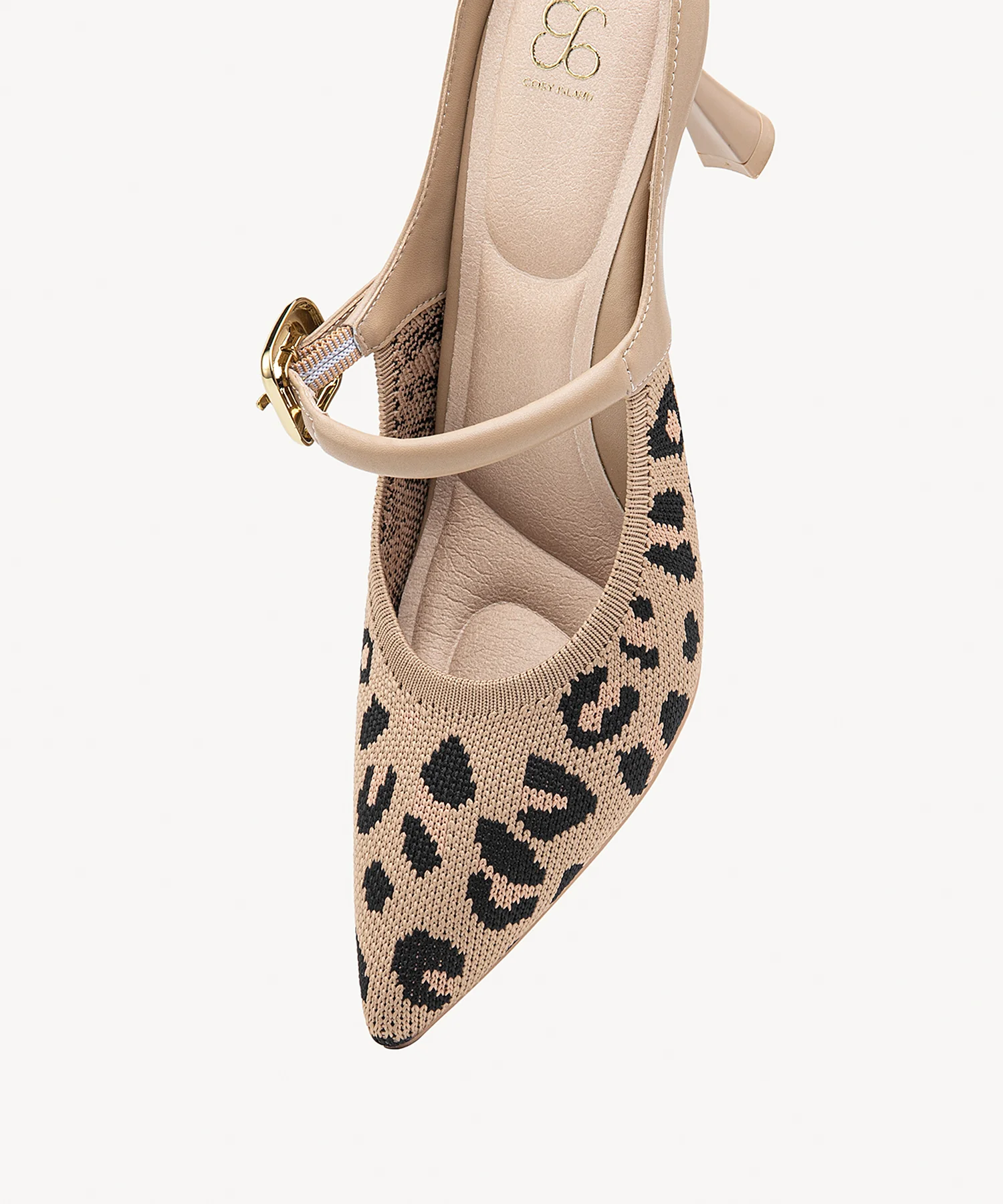 GraceLithe Pointed Toe Heeled Mule - 2X Arch Support - Image 19