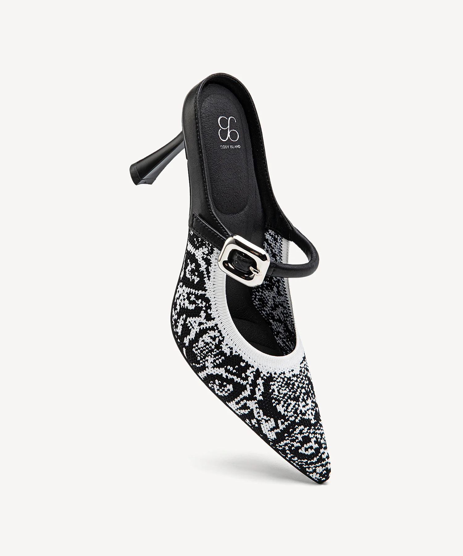 GraceLithe Pointed Toe Heeled Mule - 2X Arch Support - Image 23