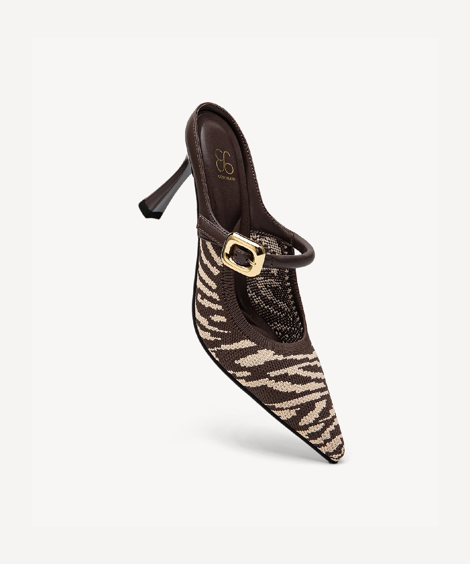GraceLithe Pointed Toe Heeled Mule - Image 10