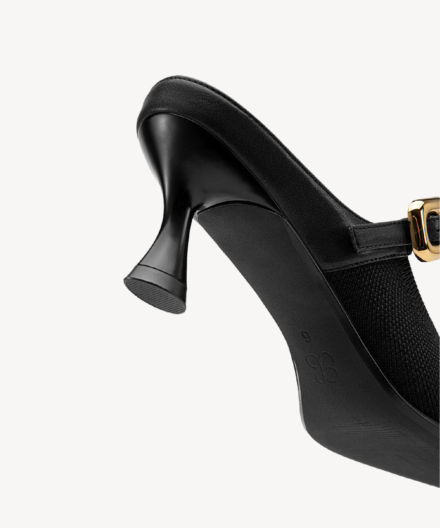 Gracelithe Pointed Toe Low Heeled Mule - 2X Wide - Image 10