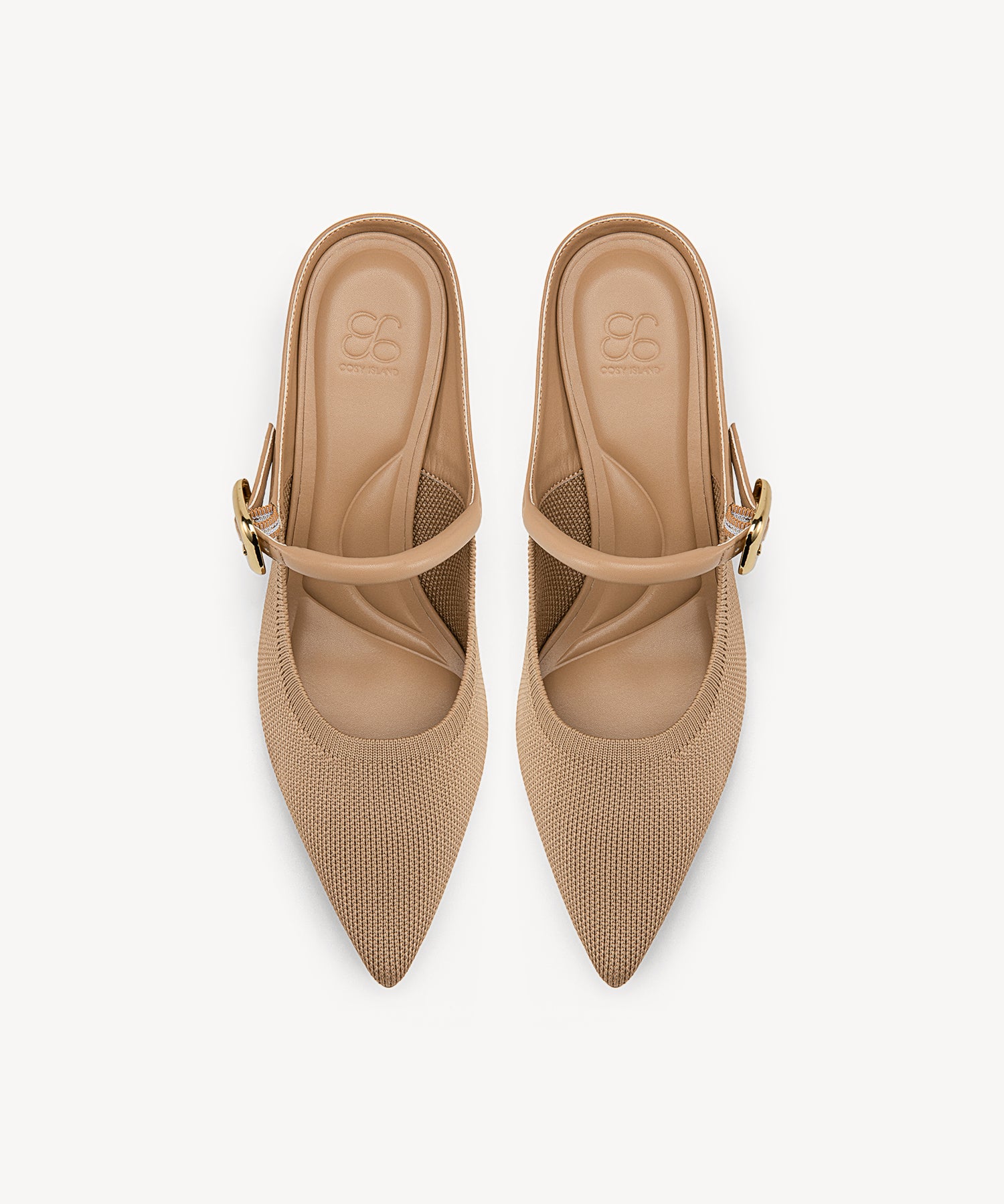 Gracelithe Pointed Toe Low Heeled Mule - 2X Wide - Image 2