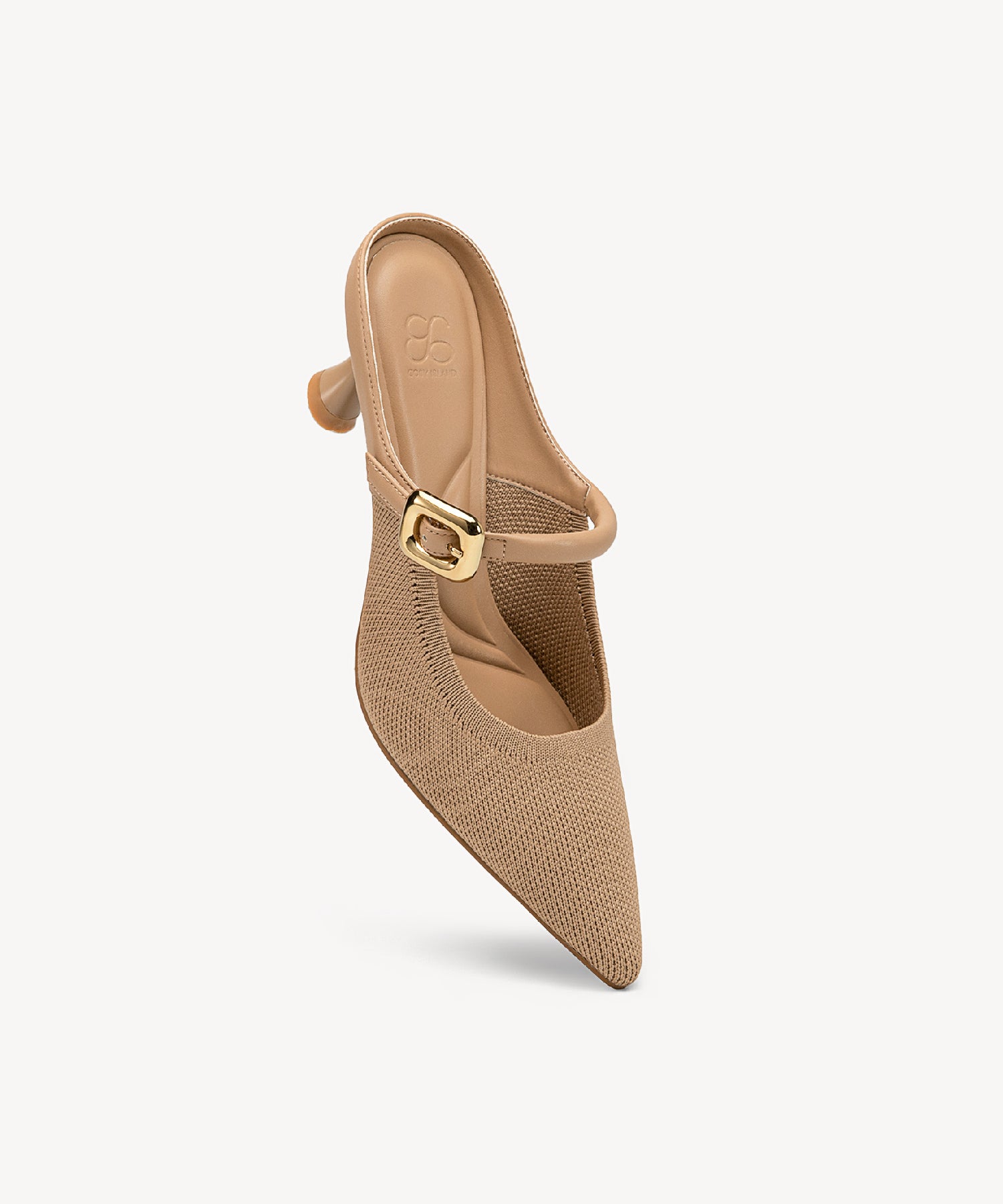 Gracelithe Pointed Toe Low Heeled Mule - 2X Wide - Image 3
