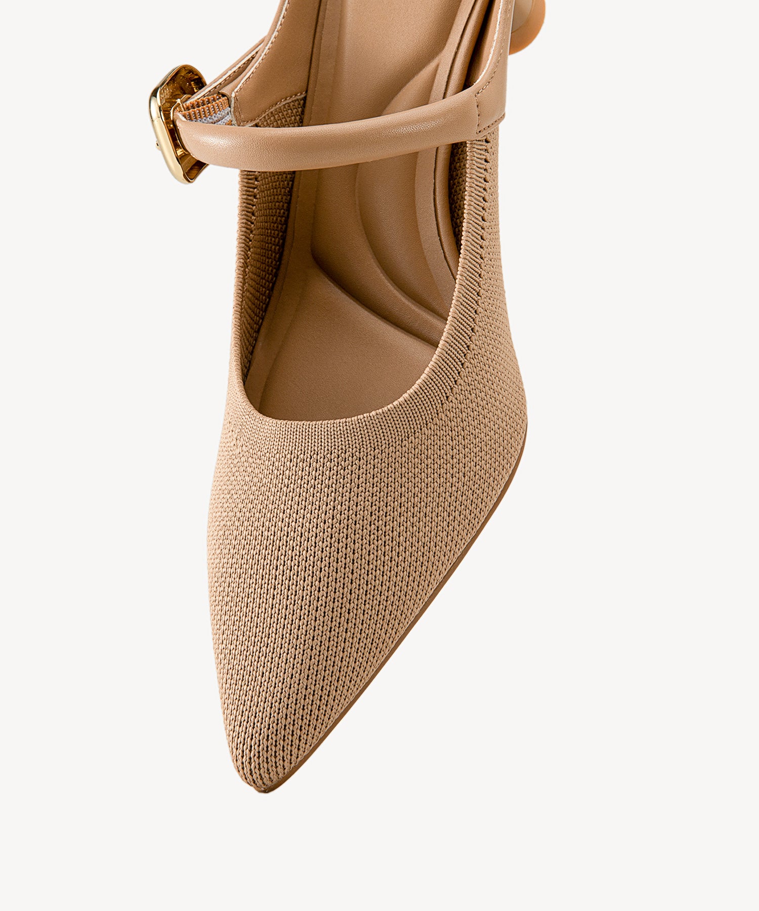 Gracelithe Pointed Toe Low Heeled Mule - 2X Wide - Image 4
