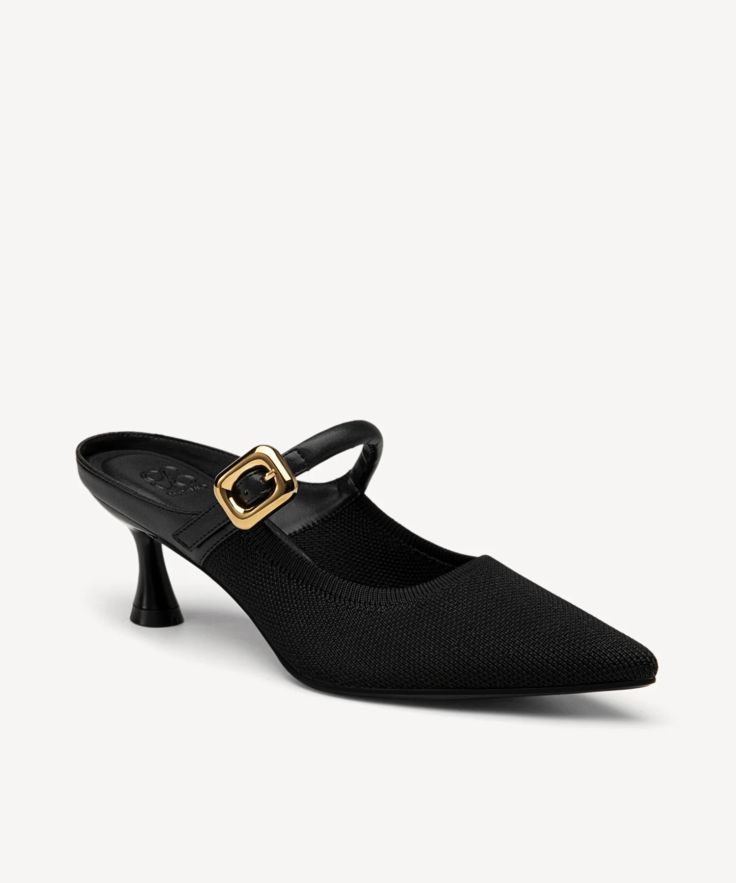 Gracelithe Pointed Toe Low Heeled Mule - 2X Wide - Image 6