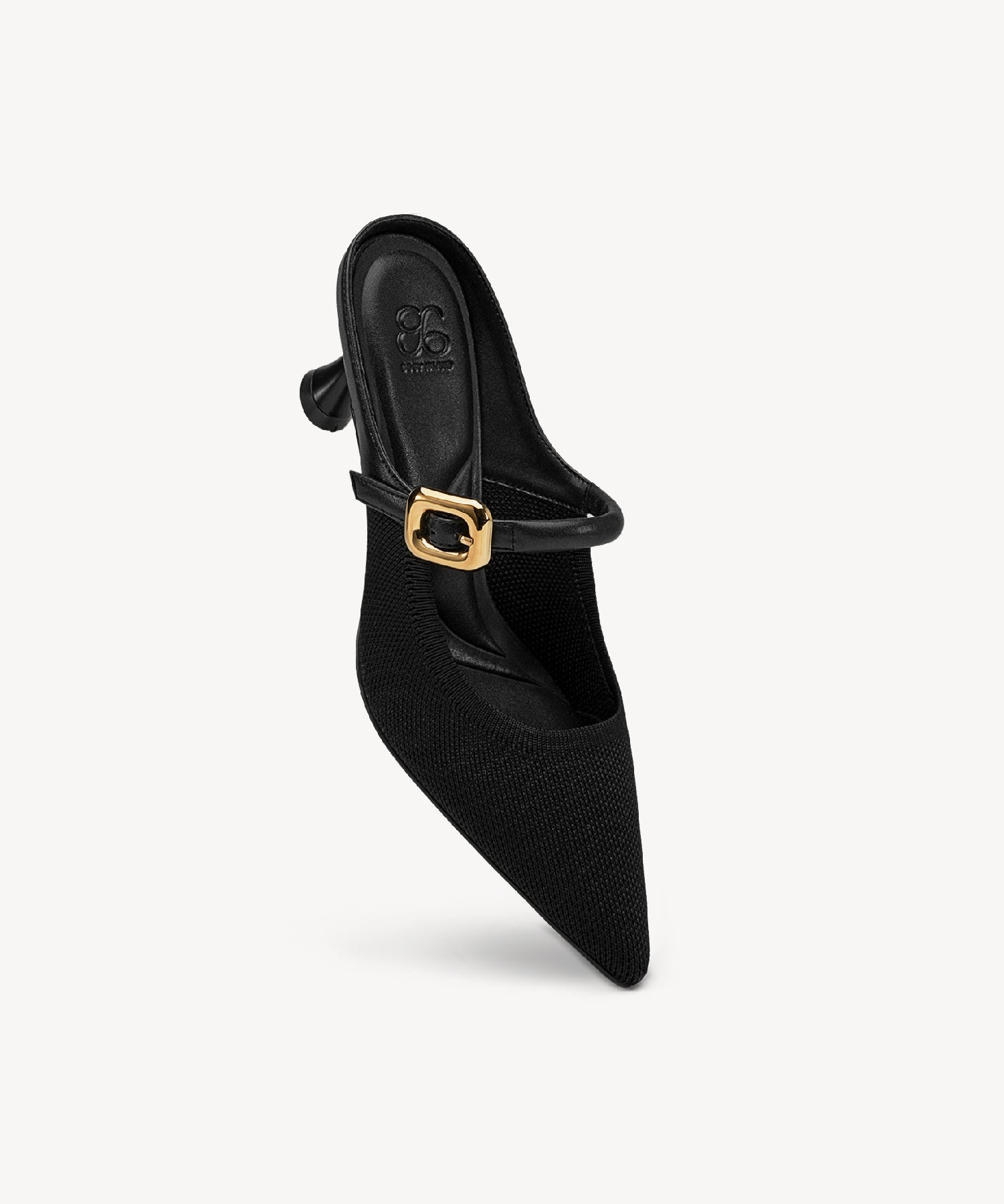 Gracelithe Pointed Toe Low Heeled Mule - 2X Wide - Image 8