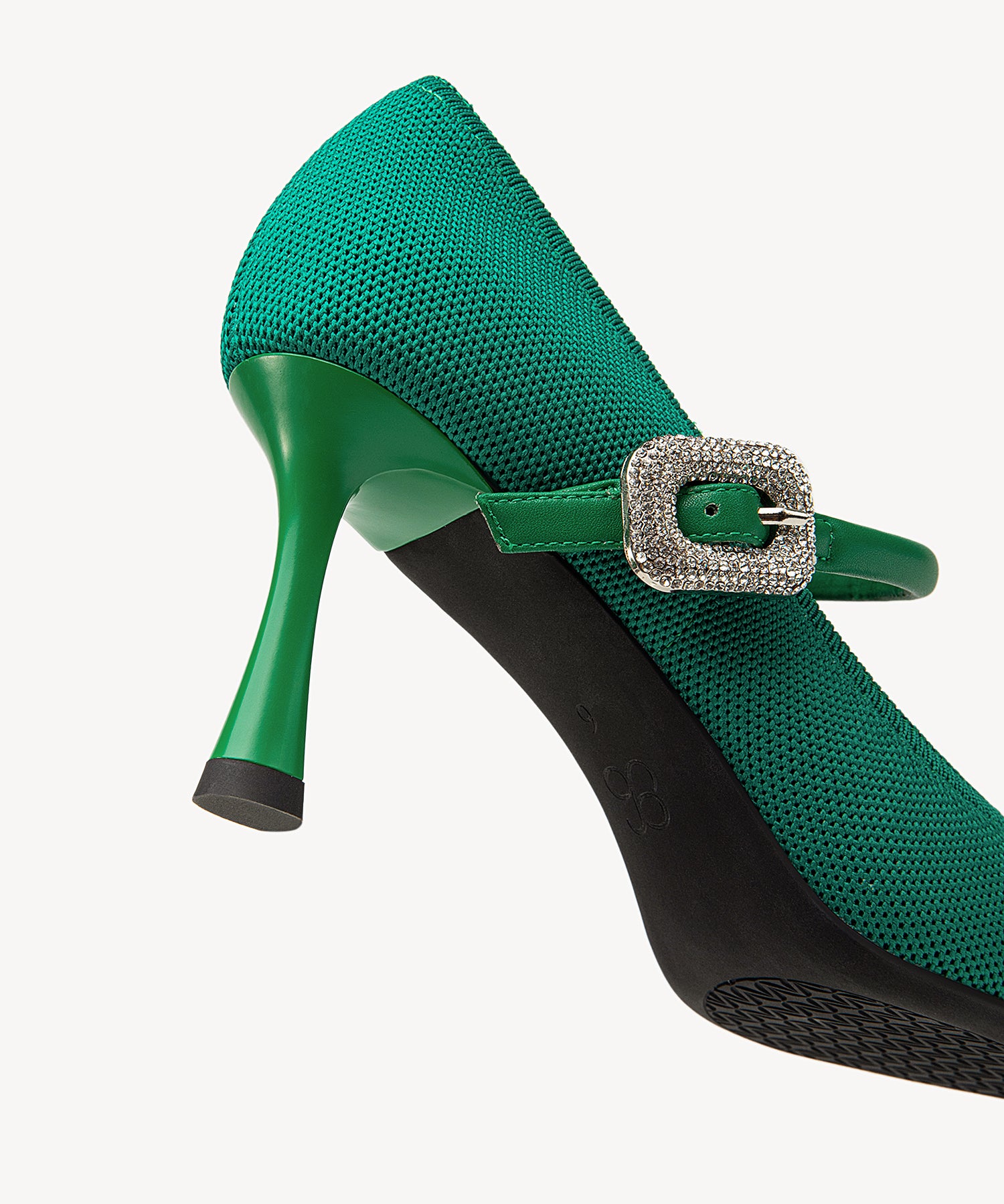 EternalPace Shimmer Buckle Pointed Toe Heeled Pump - Image 15
