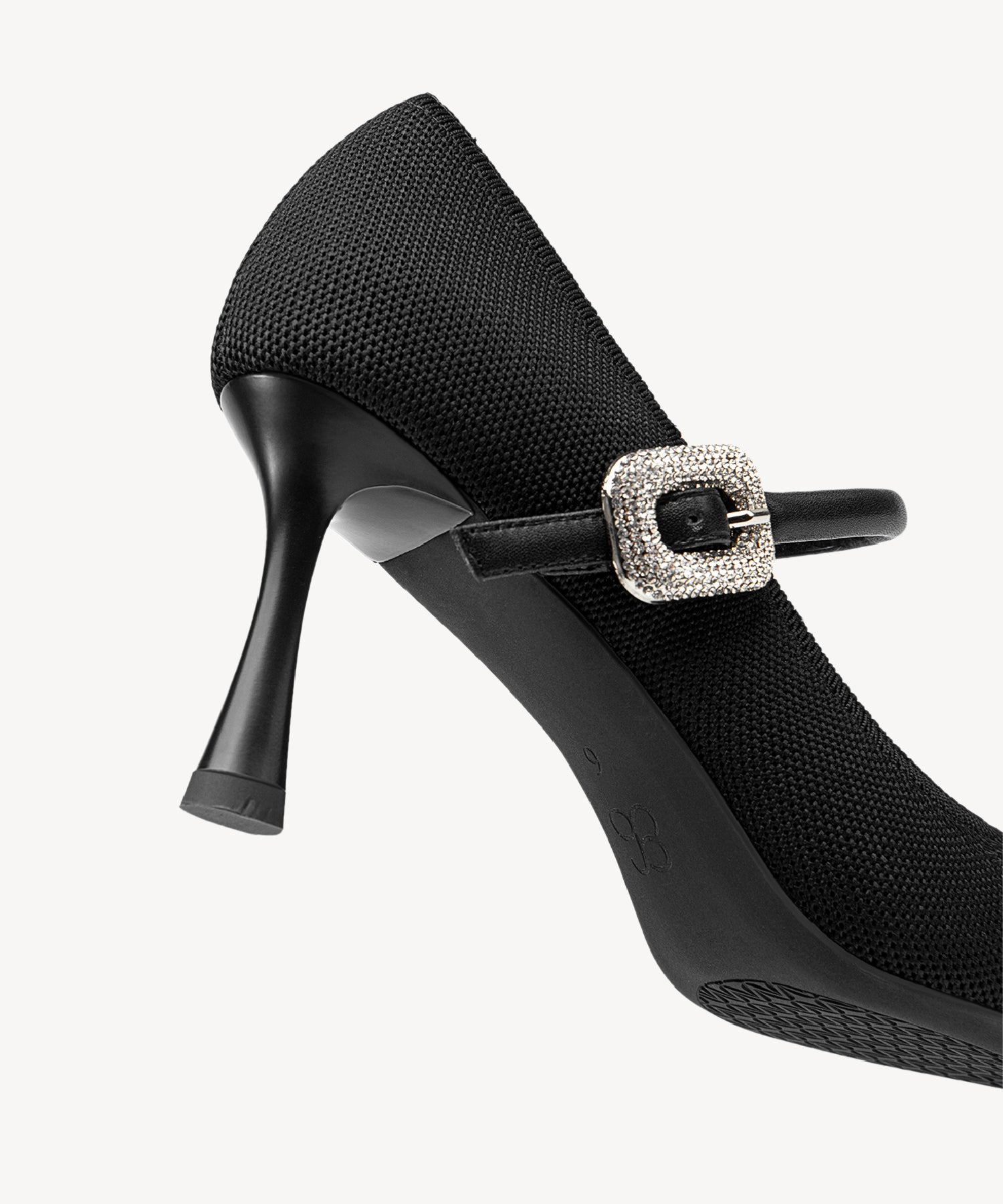 EternalPace Shimmer Buckle Pointed Toe Heeled Pump - Image 15
