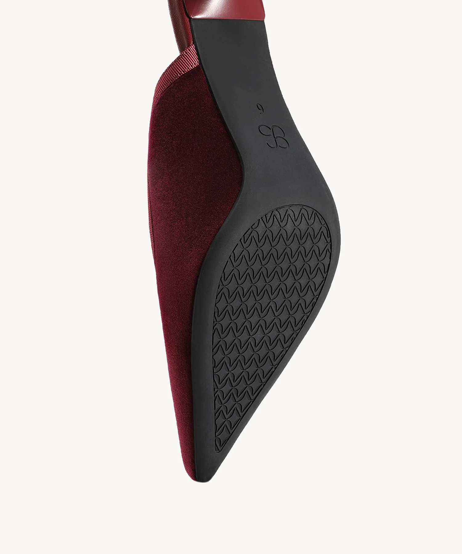 GraceLithe Velvet Bow Pointed Toe Heeled Mule - Image 6