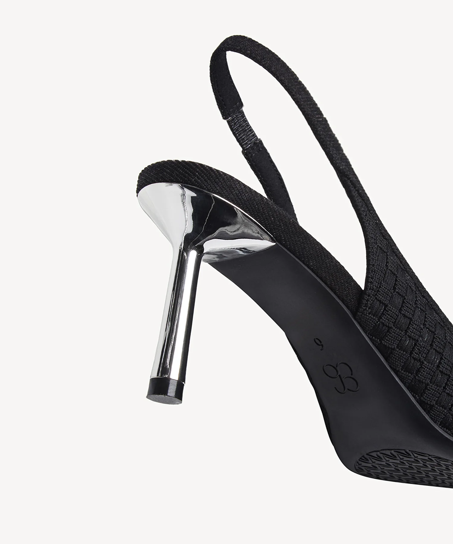 GraceWeave Pointed Toe Stiletto Heeled Slingback - Image 11