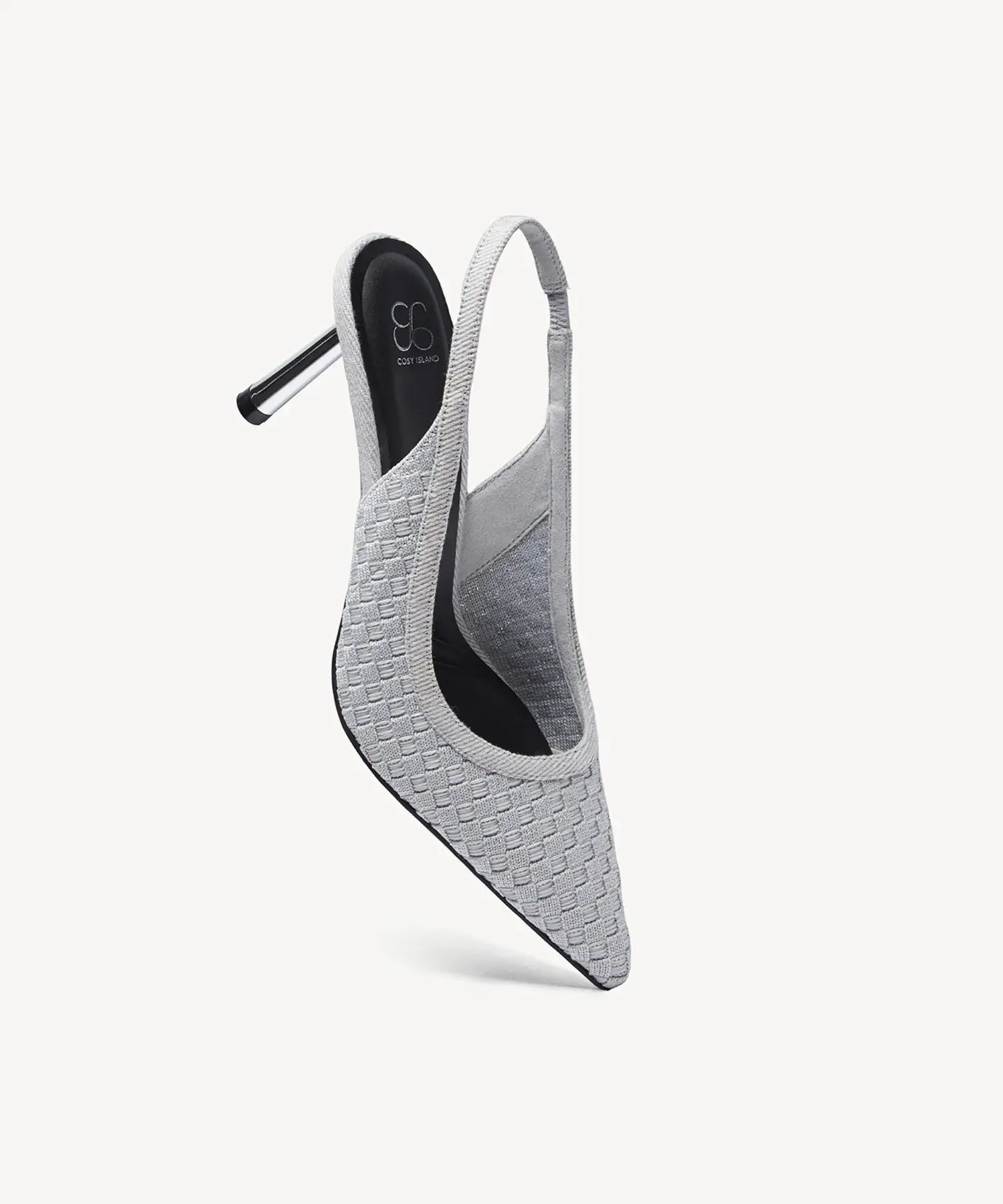 GraceWeave Pointed Toe Stiletto Heeled Slingback - Image 15