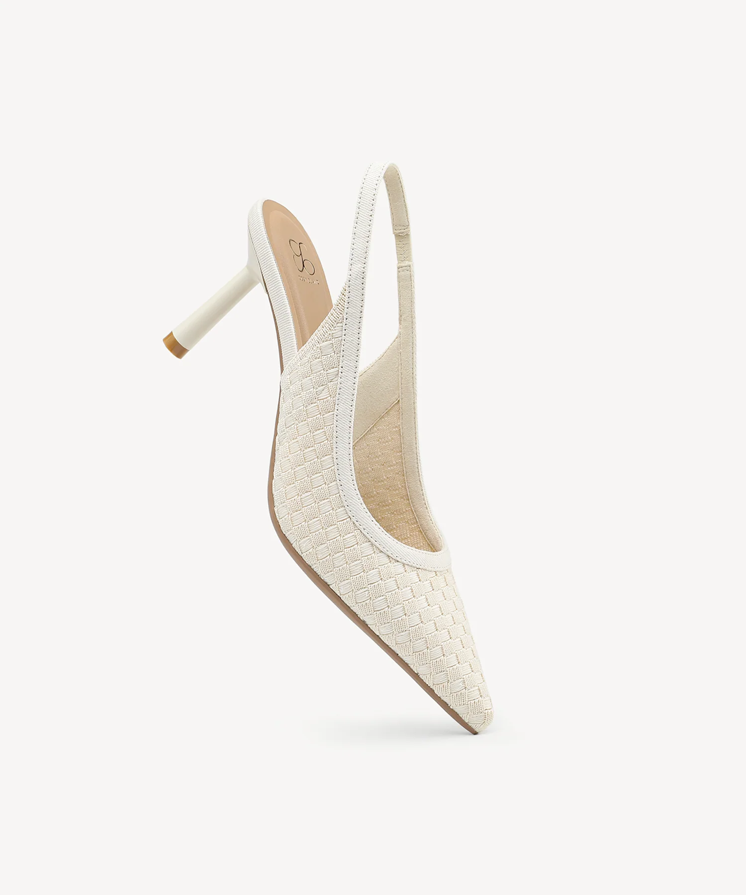 GraceWeave Pointed Toe Stiletto Heeled Slingback - Image 21