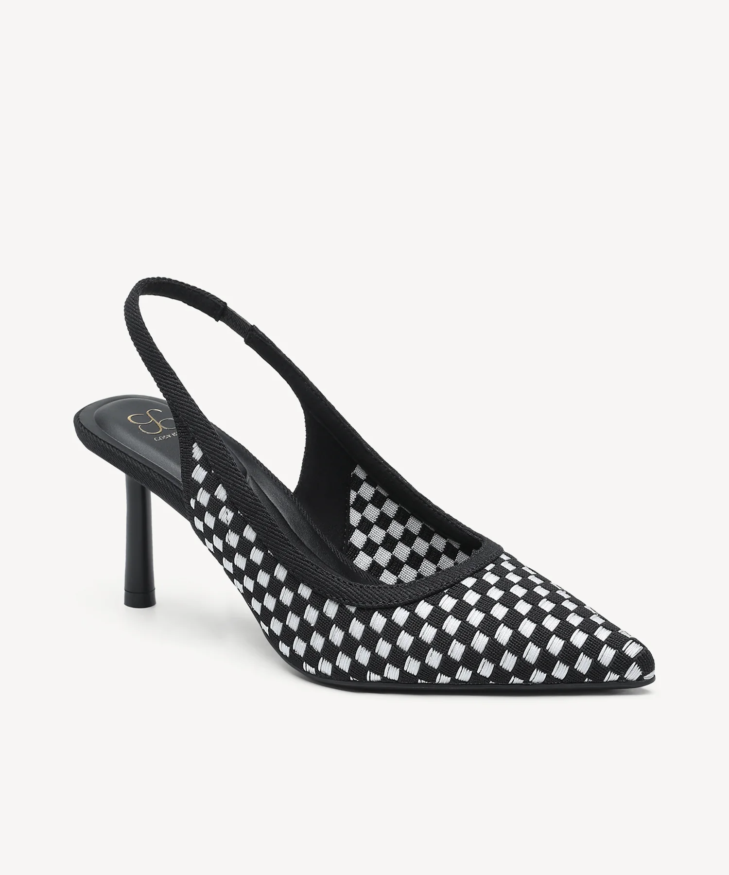 GraceWeave Pointed Toe Stiletto Heeled Slingback - Image 25