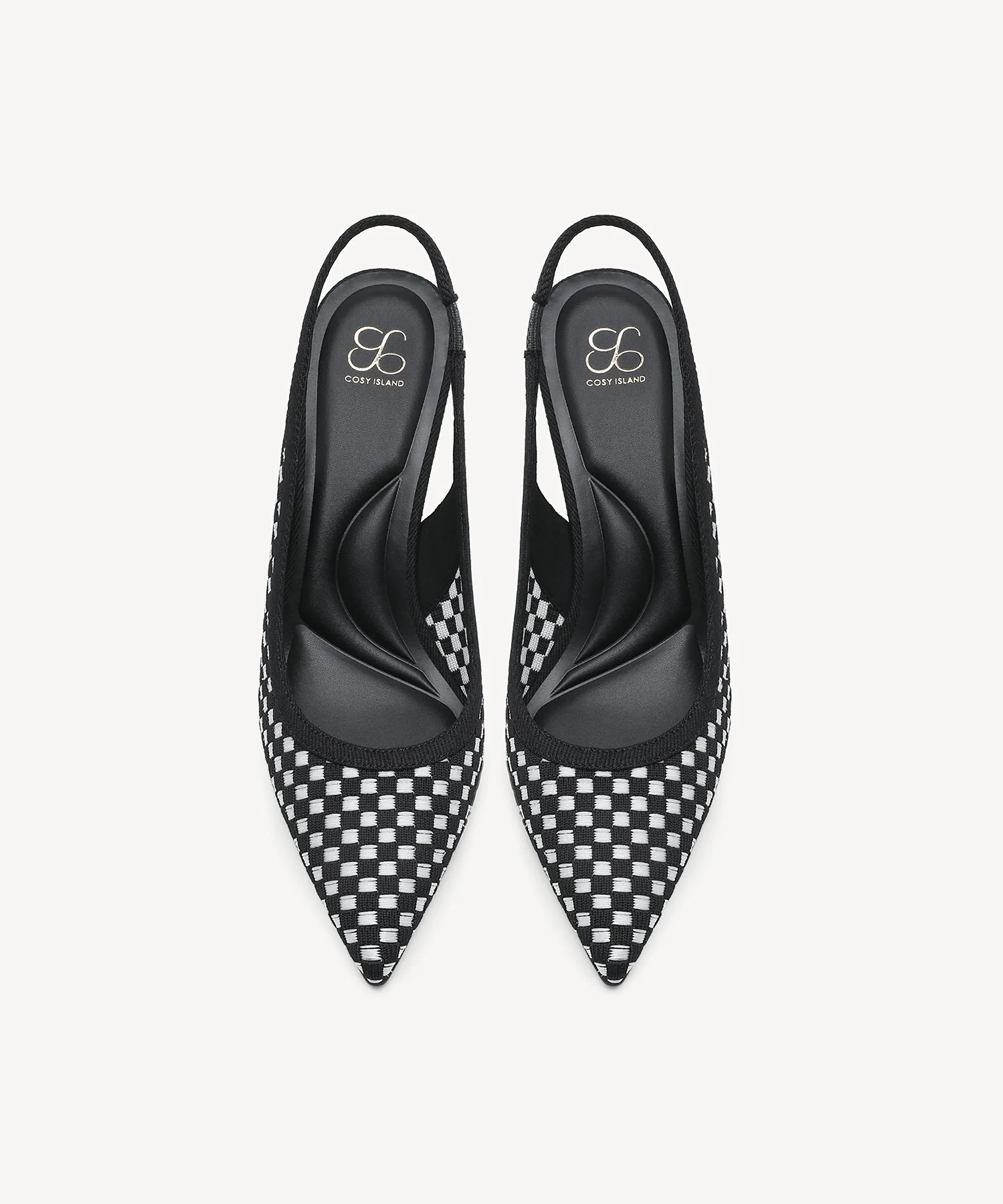 GraceWeave Pointed Toe Stiletto Heeled Slingback - Image 26