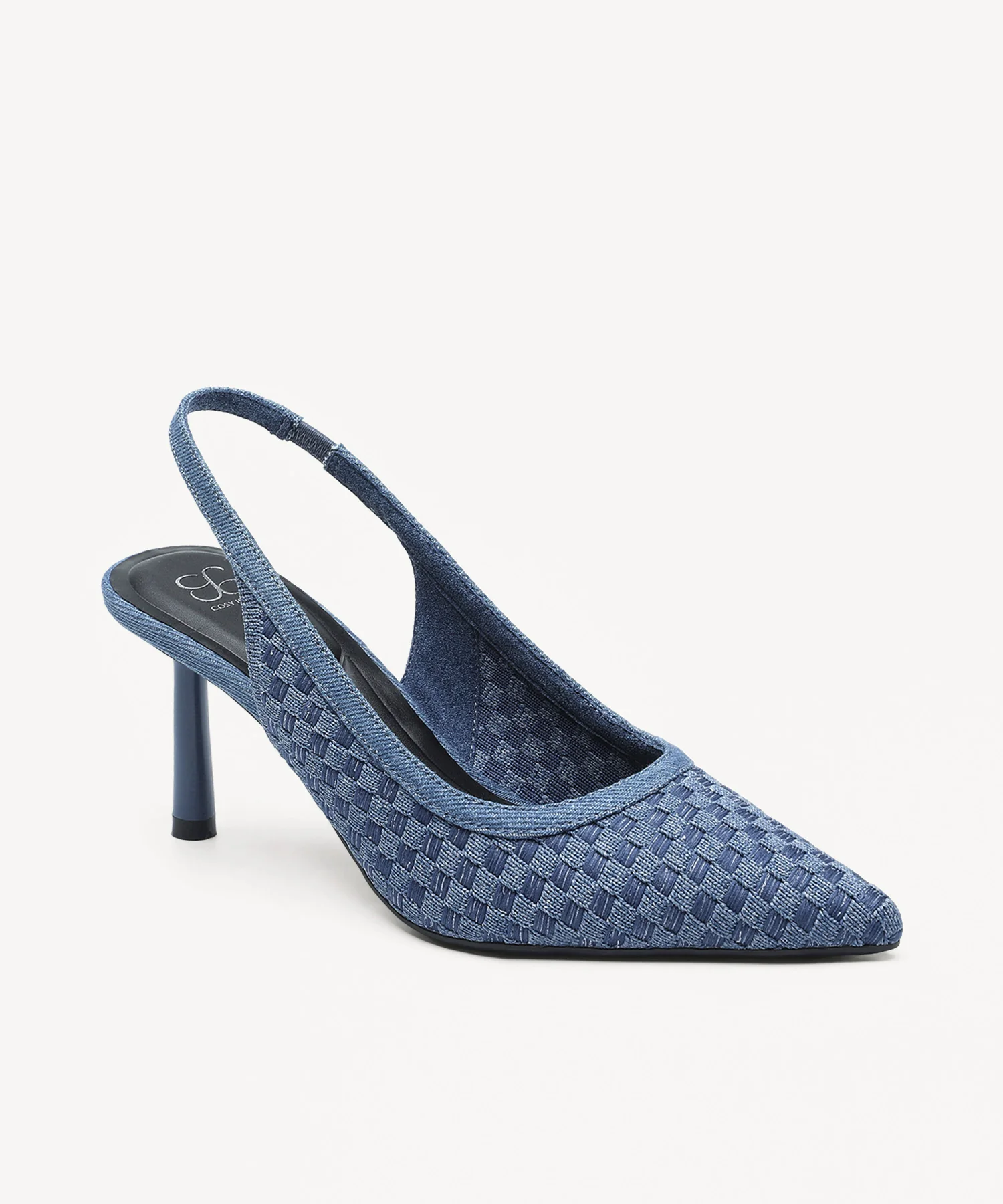 GraceWeave Pointed Toe Stiletto Heeled Slingback - Image 37