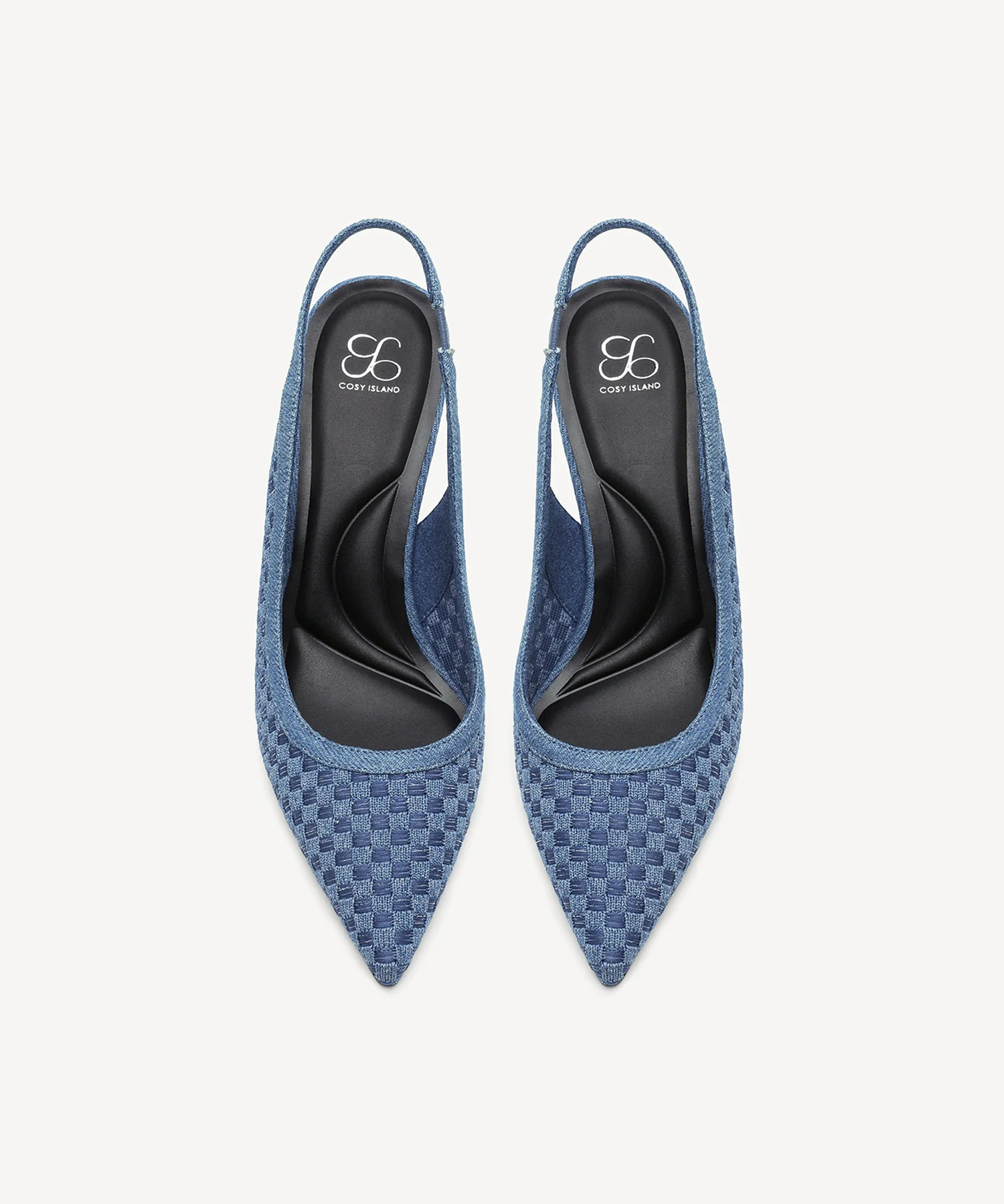 GraceWeave Pointed Toe Stiletto Heeled Slingback - Image 38