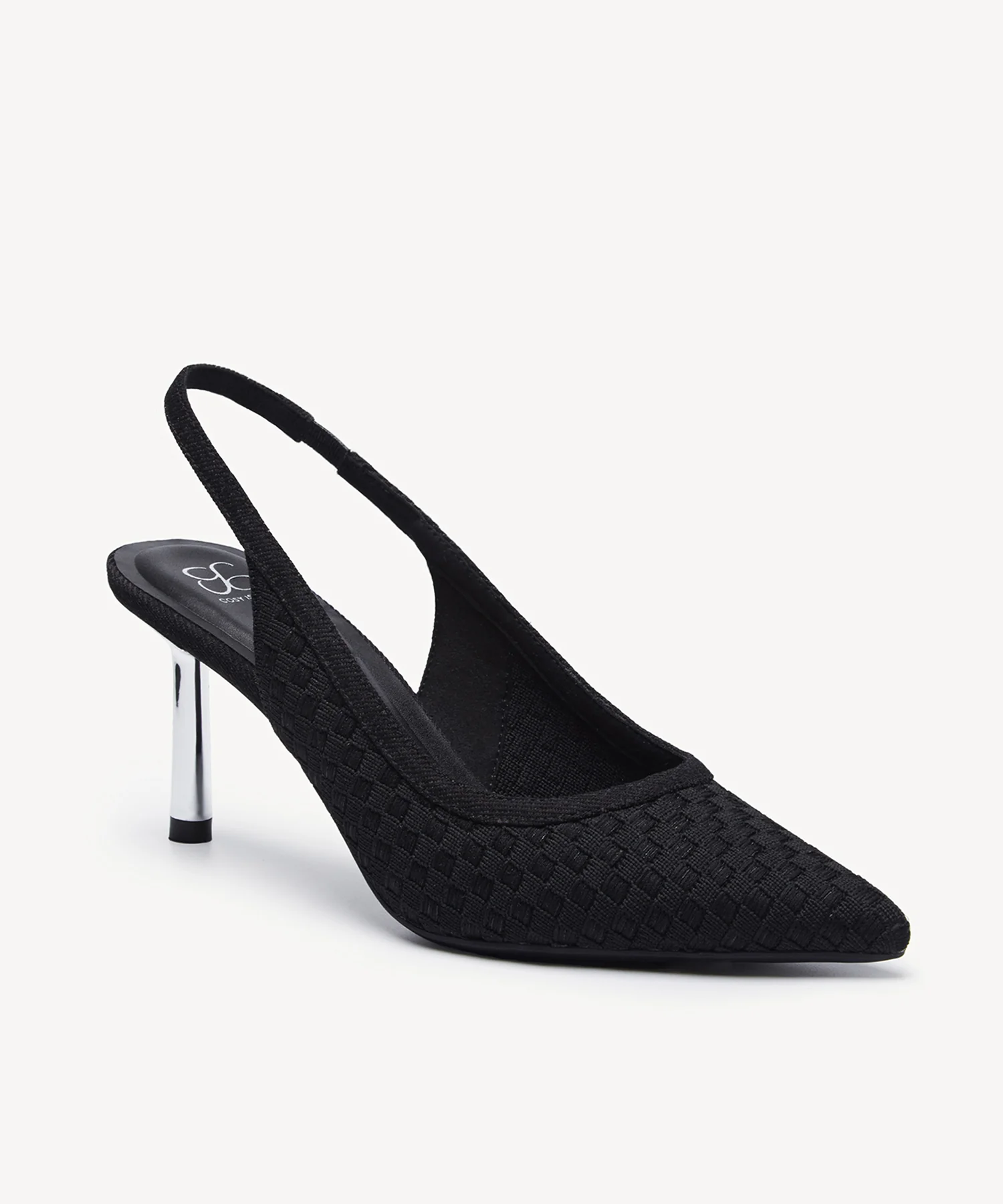 GraceWeave Pointed Toe Stiletto Heeled Slingback - Image 7