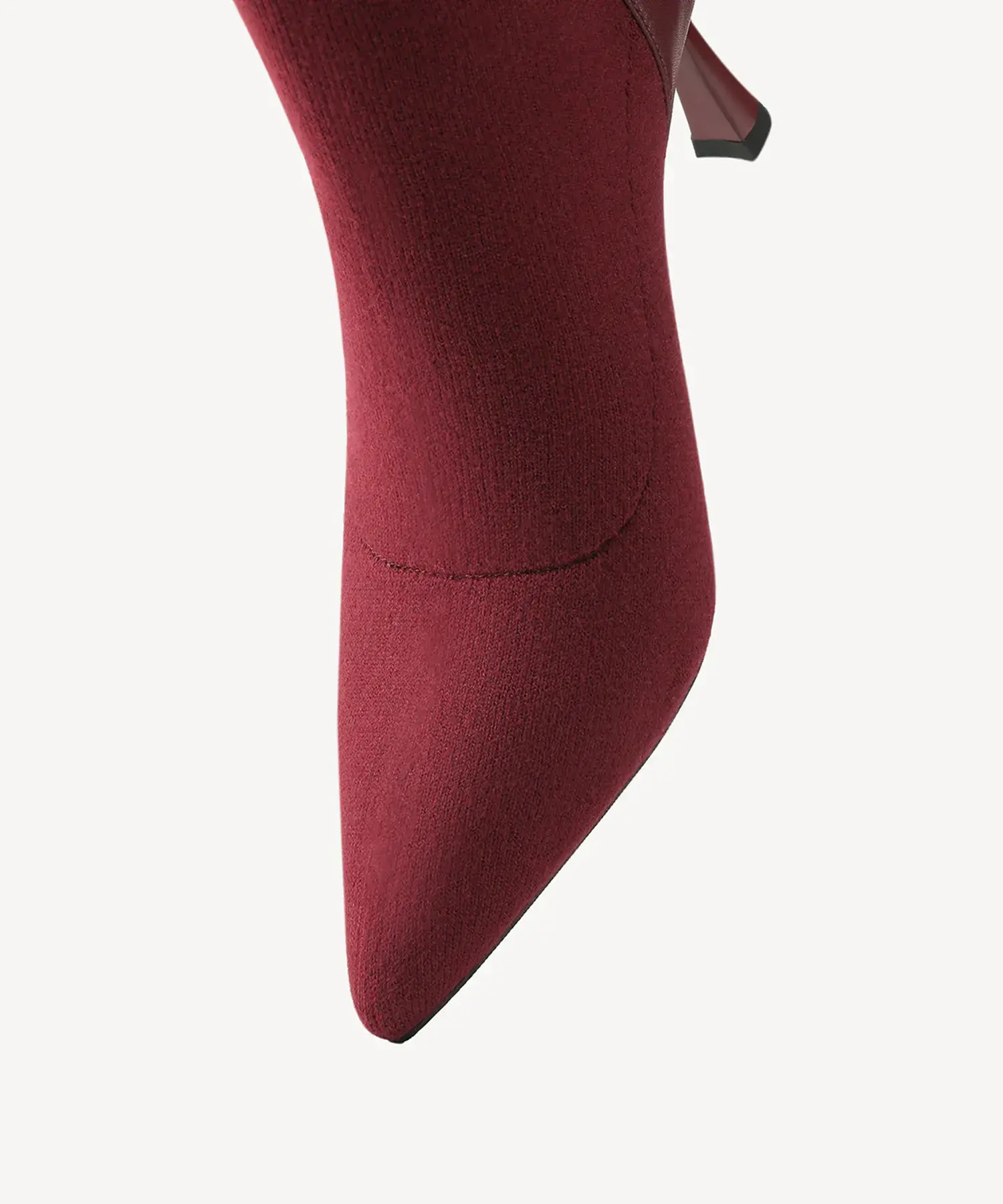 LuxeLink Pointed Toe Stiletto Ankle Boot - Image 16