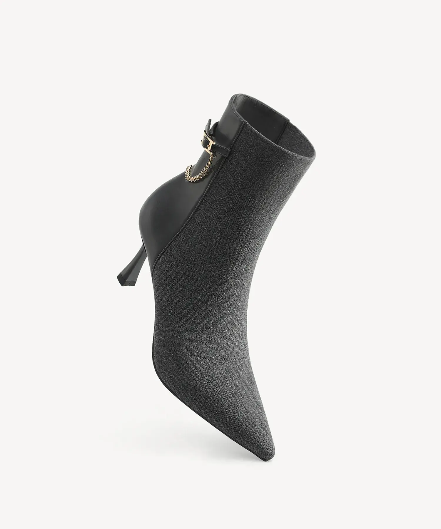 LuxeLink Pointed Toe Stiletto Ankle Boot - Image 9
