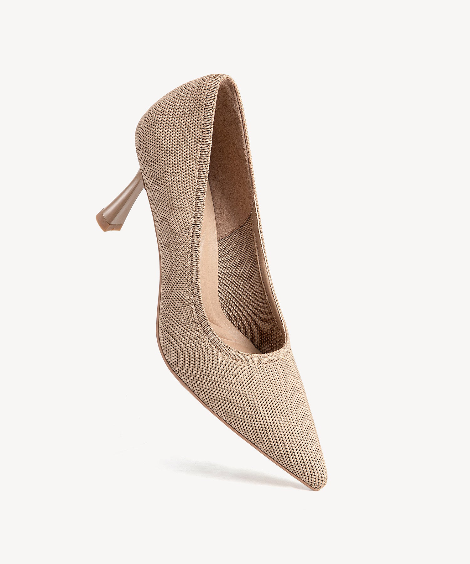 EternalPace Minimalist Stiletto Heeled Pump - 2X Wide - Image 3