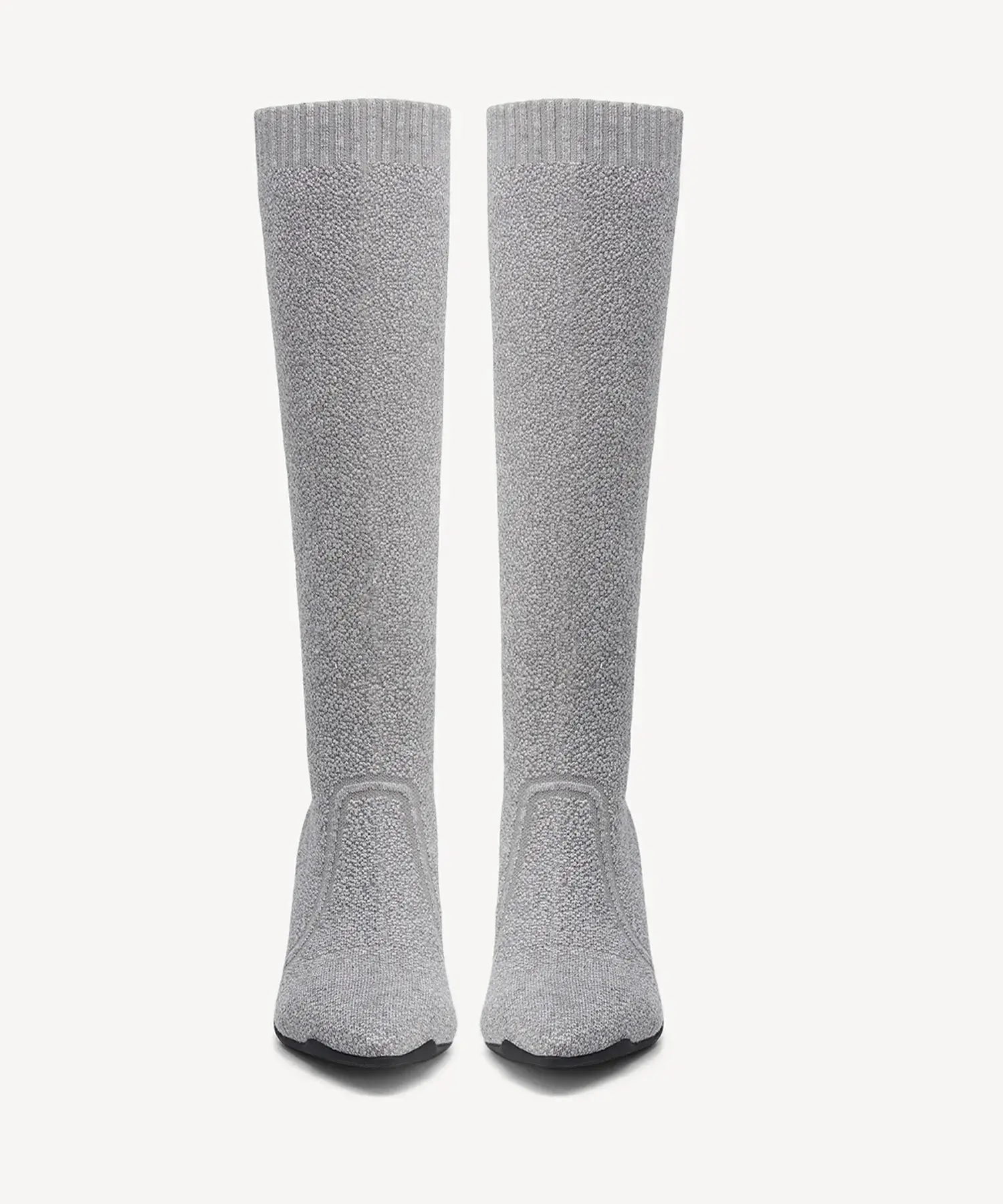 BelleVoyage Minimalist Pointed Toe Heeled Long Boot - Image 49
