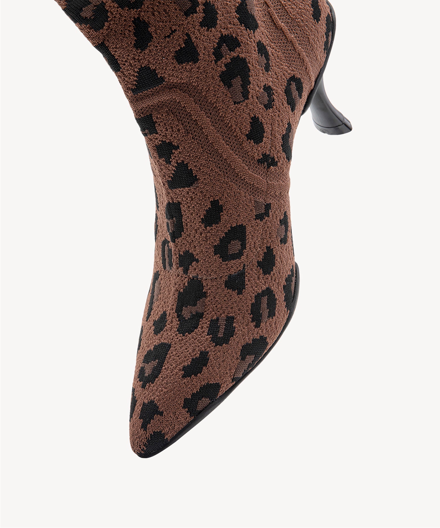 BelleVoyage Minimalist Pointed Toe Heeled Long Boot - Image 34