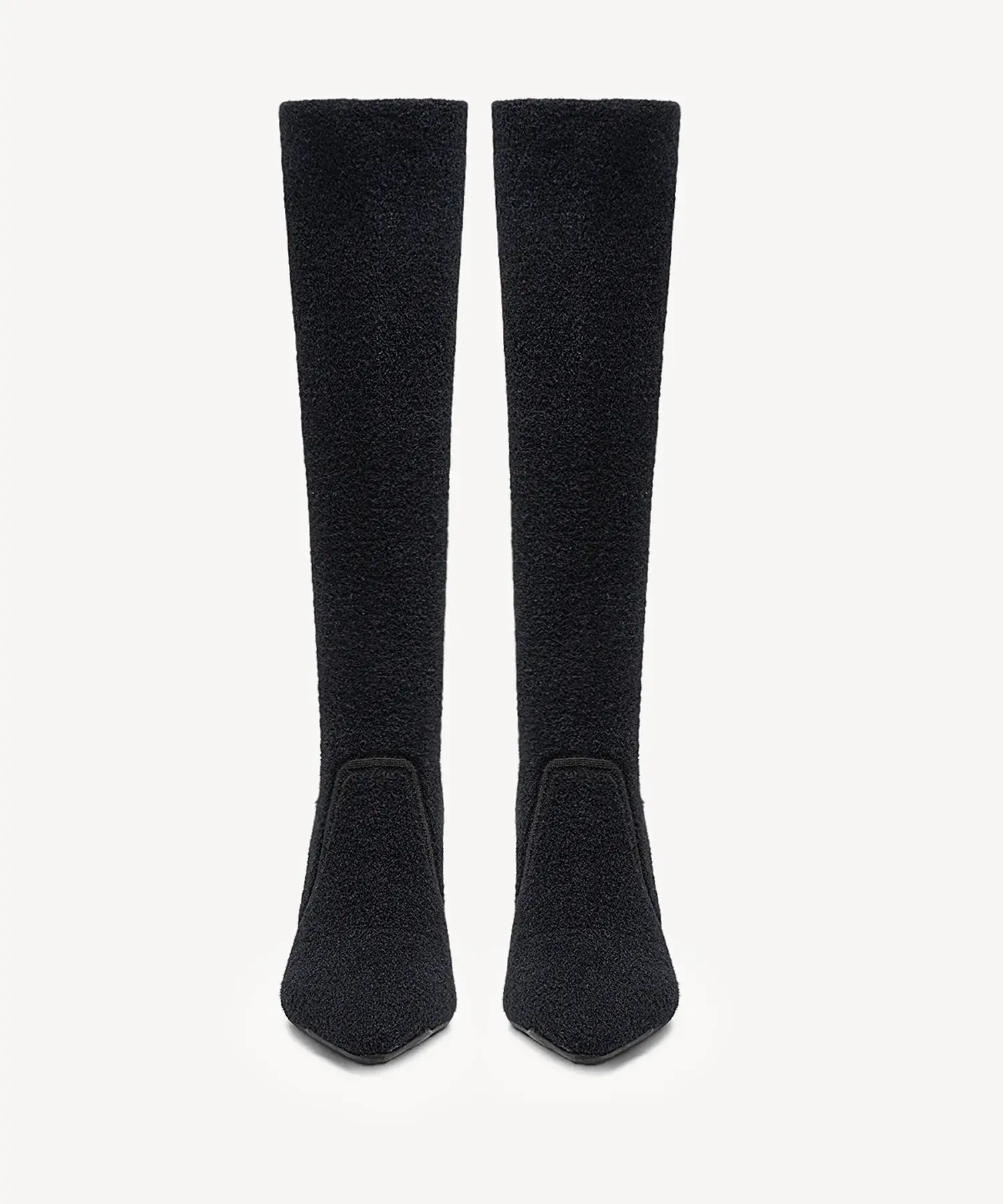 BelleVoyage Warm-Lined Pointed Toe Heeled Long Boot - Image 26