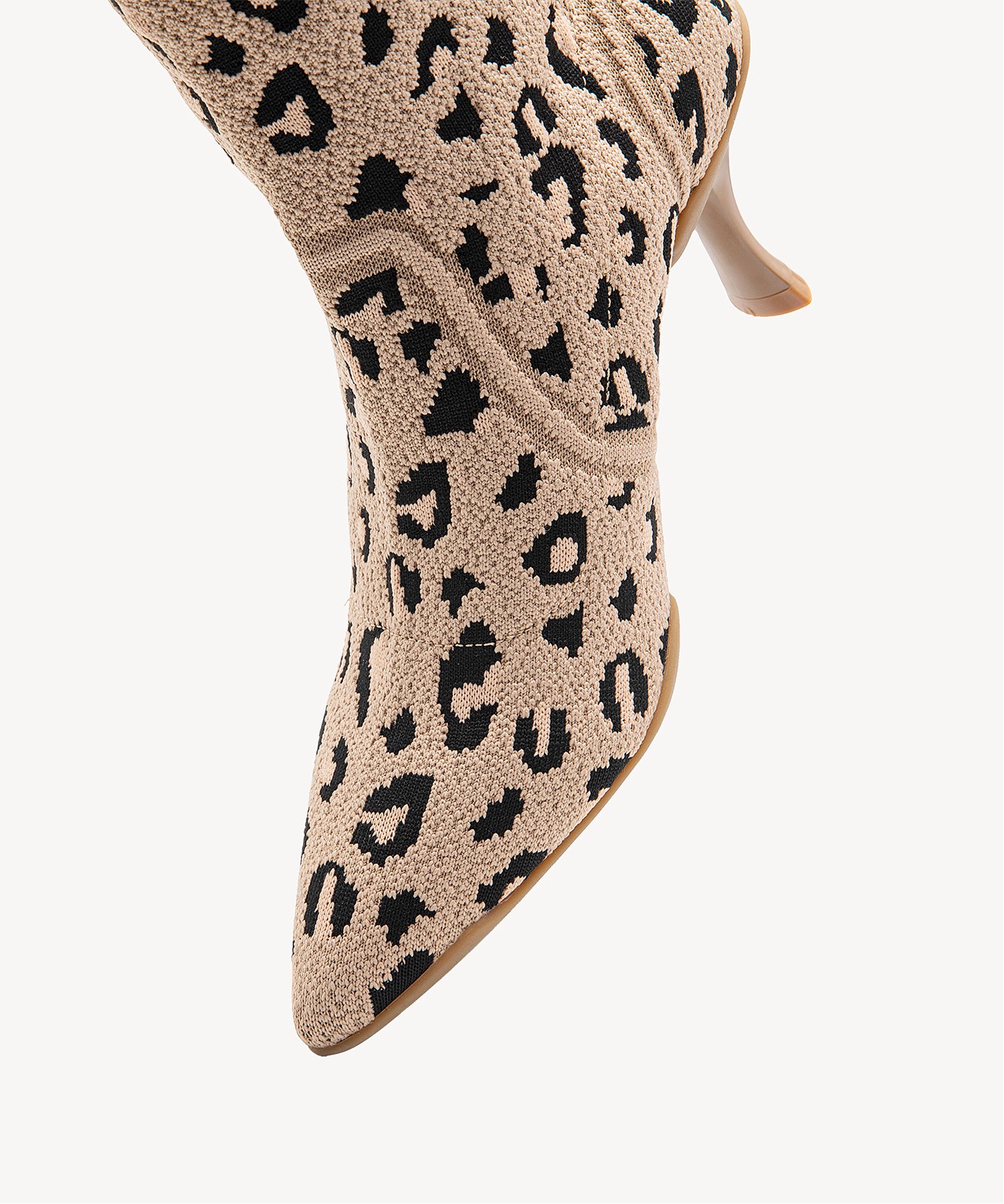 BelleVoyage Minimalist Pointed Toe Heeled Long Boot - Image 4