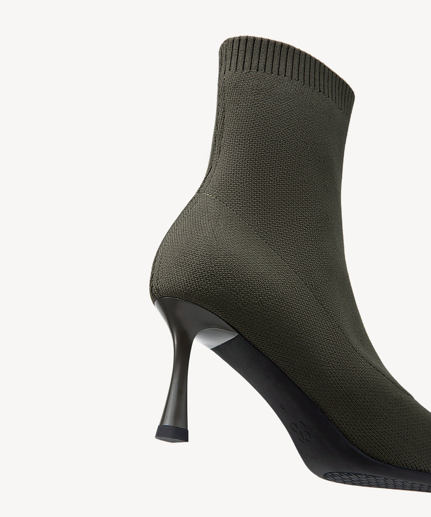 CloudMile Minimalist Pointed Toe Sock Ankle Boot - Image 23