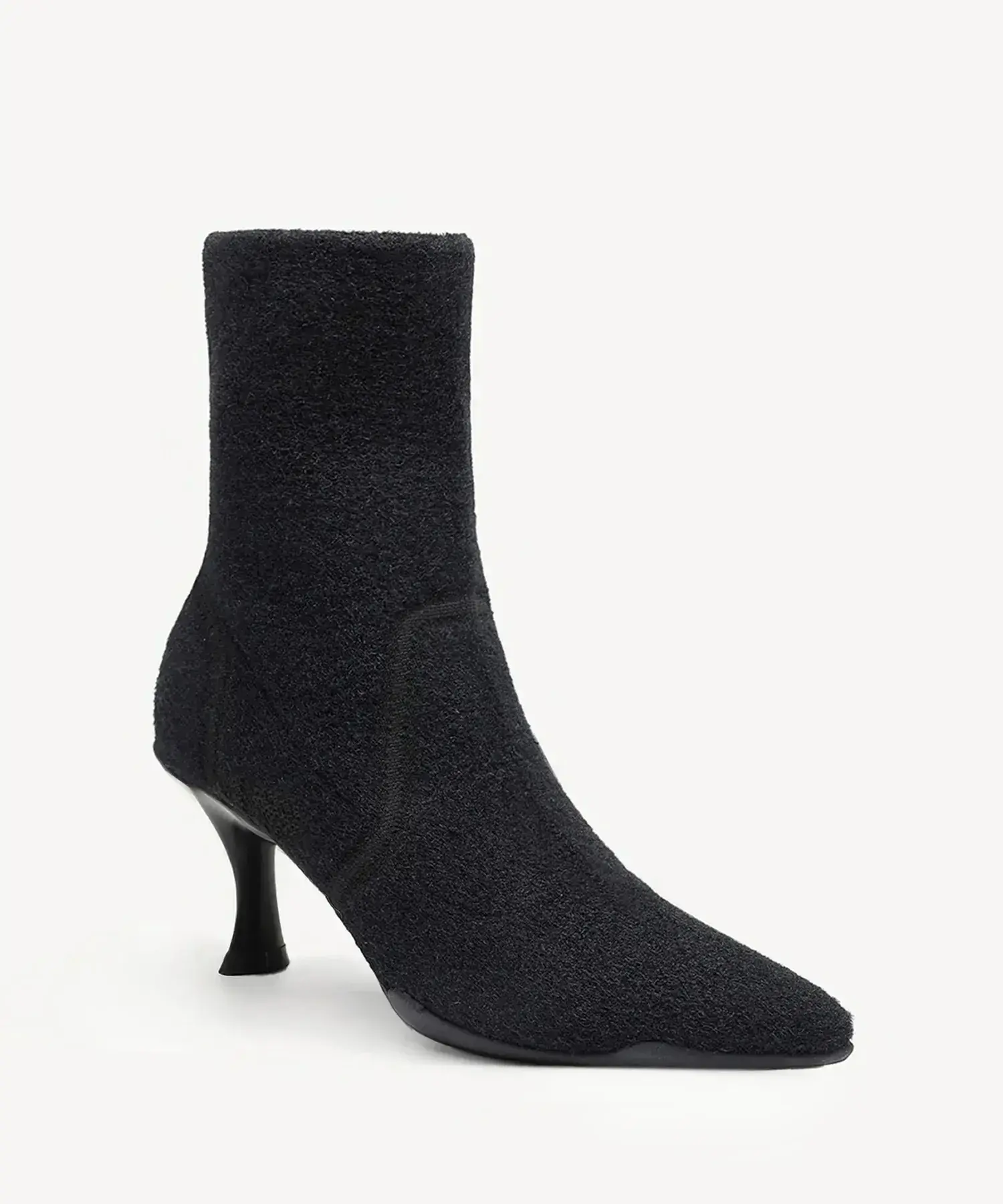 BelleVoyage Warm-Lined Pointed Toe Stiletto Ankle Boot - Image 12