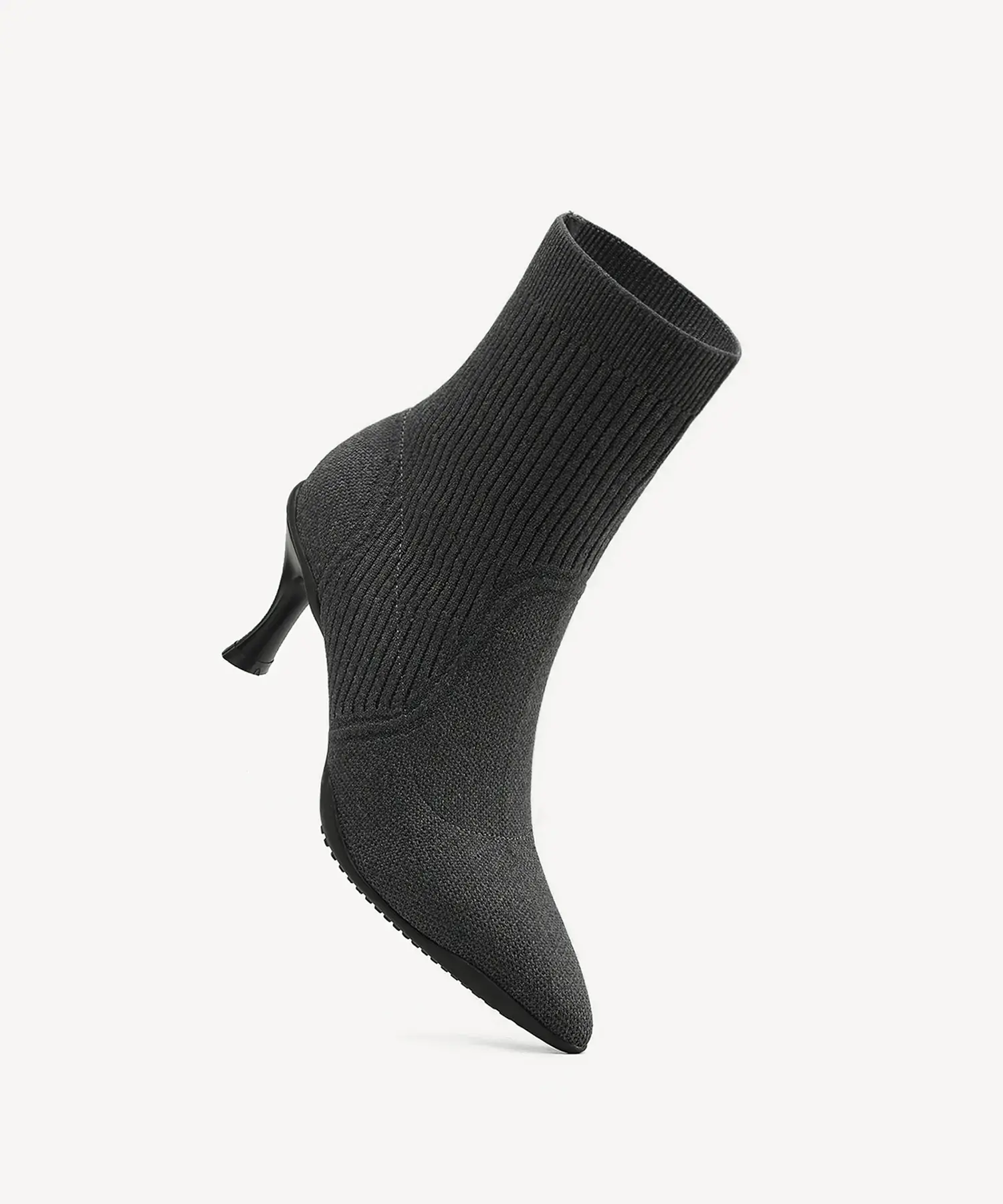 BelleVoyage Warm-Lined Pointed Toe Stiletto Ankle Boot - Image 3