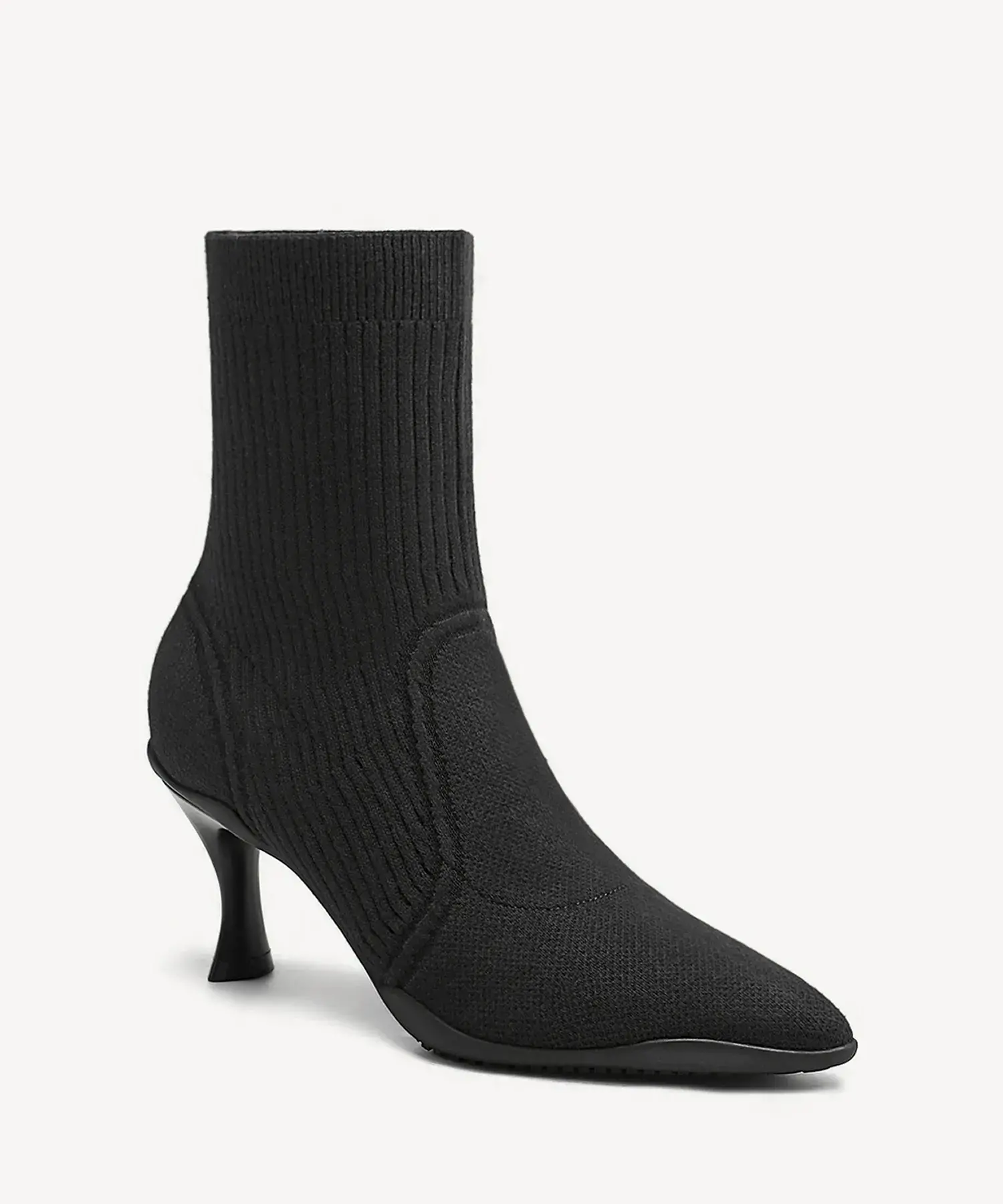 BelleVoyage Warm-Lined Pointed Toe Stiletto Ankle Boot - Image 23