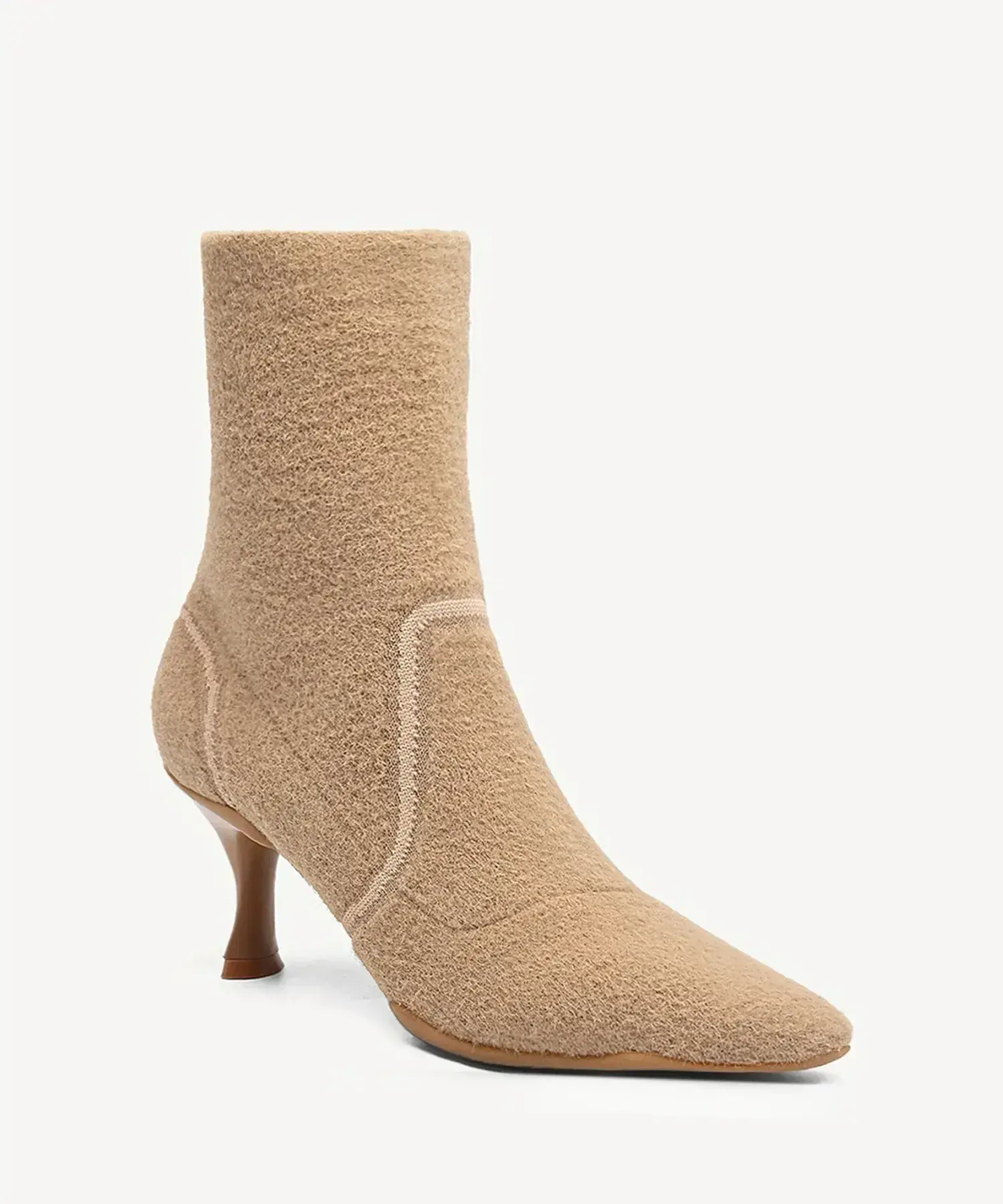 BelleVoyage Warm-Lined Pointed Toe Stiletto Ankle Boot - Image 7