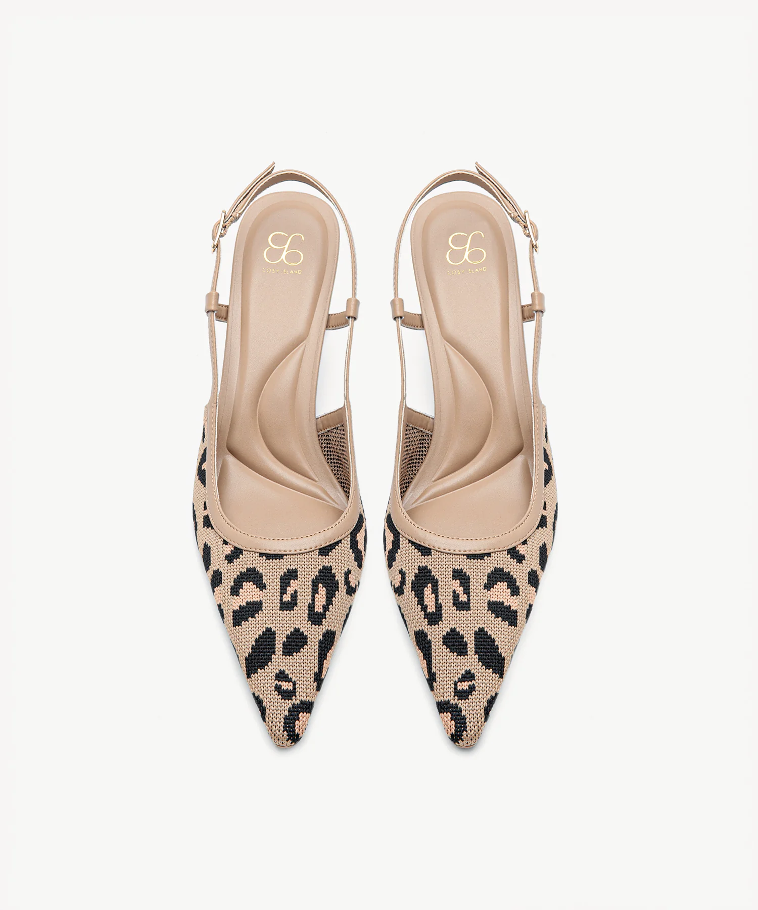 Minimalist Weave Pointed Toe Heeled Slingback - Image 20