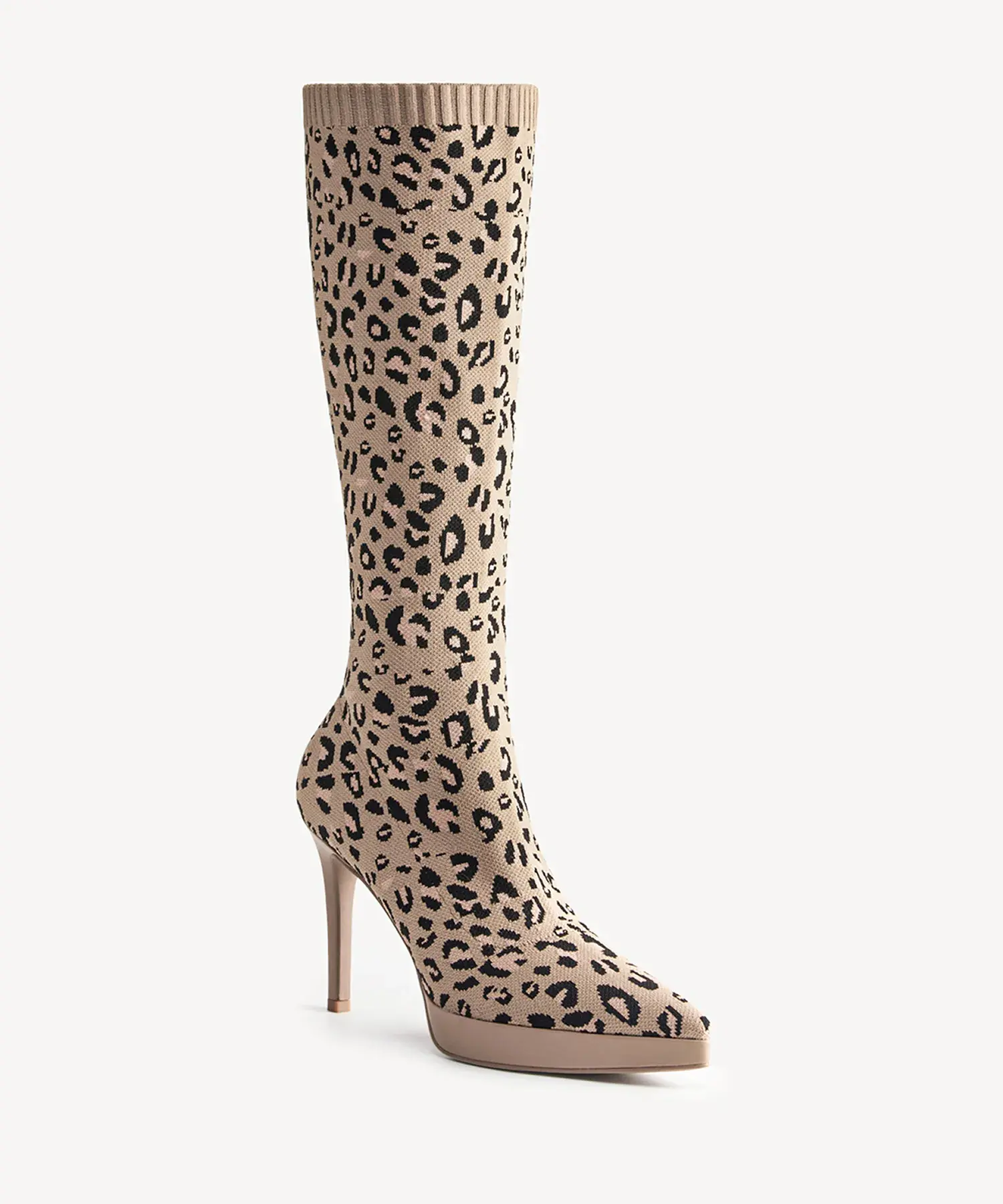 Moodboots Pointed Toe Platform High Boot - Image 25
