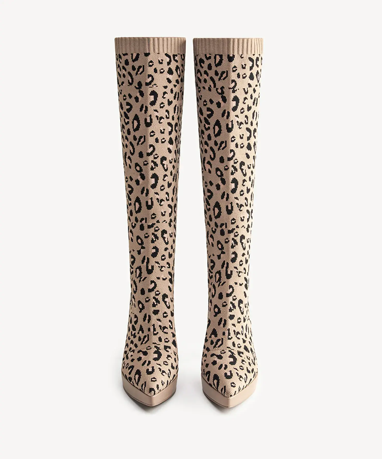 Moodboots Pointed Toe Platform High Boot - Image 26