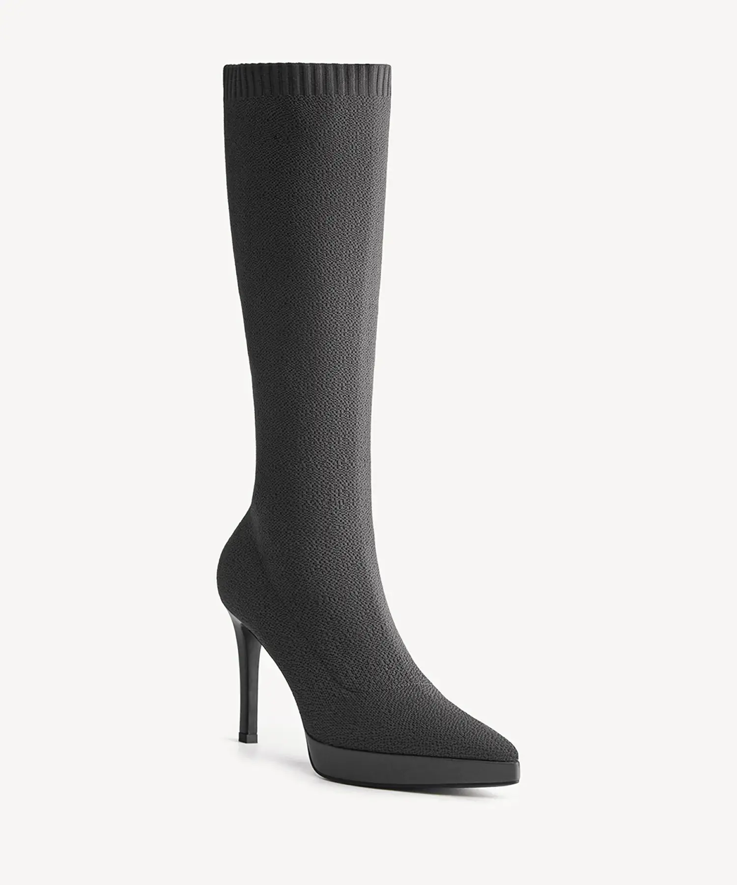 Moodboots Pointed Toe Platform High Boot - Image 31