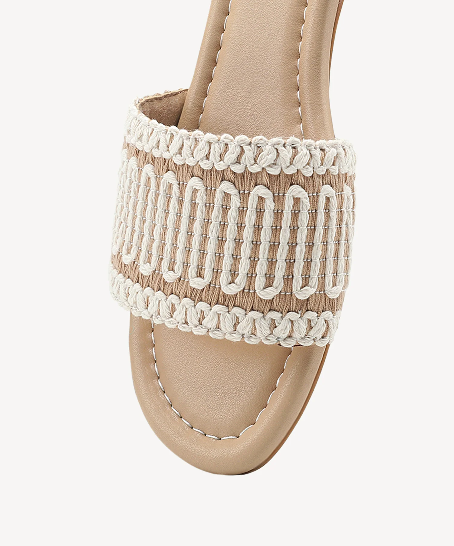 OasisSlide Soft Knit Open Toe Flat Sandal - Image 10