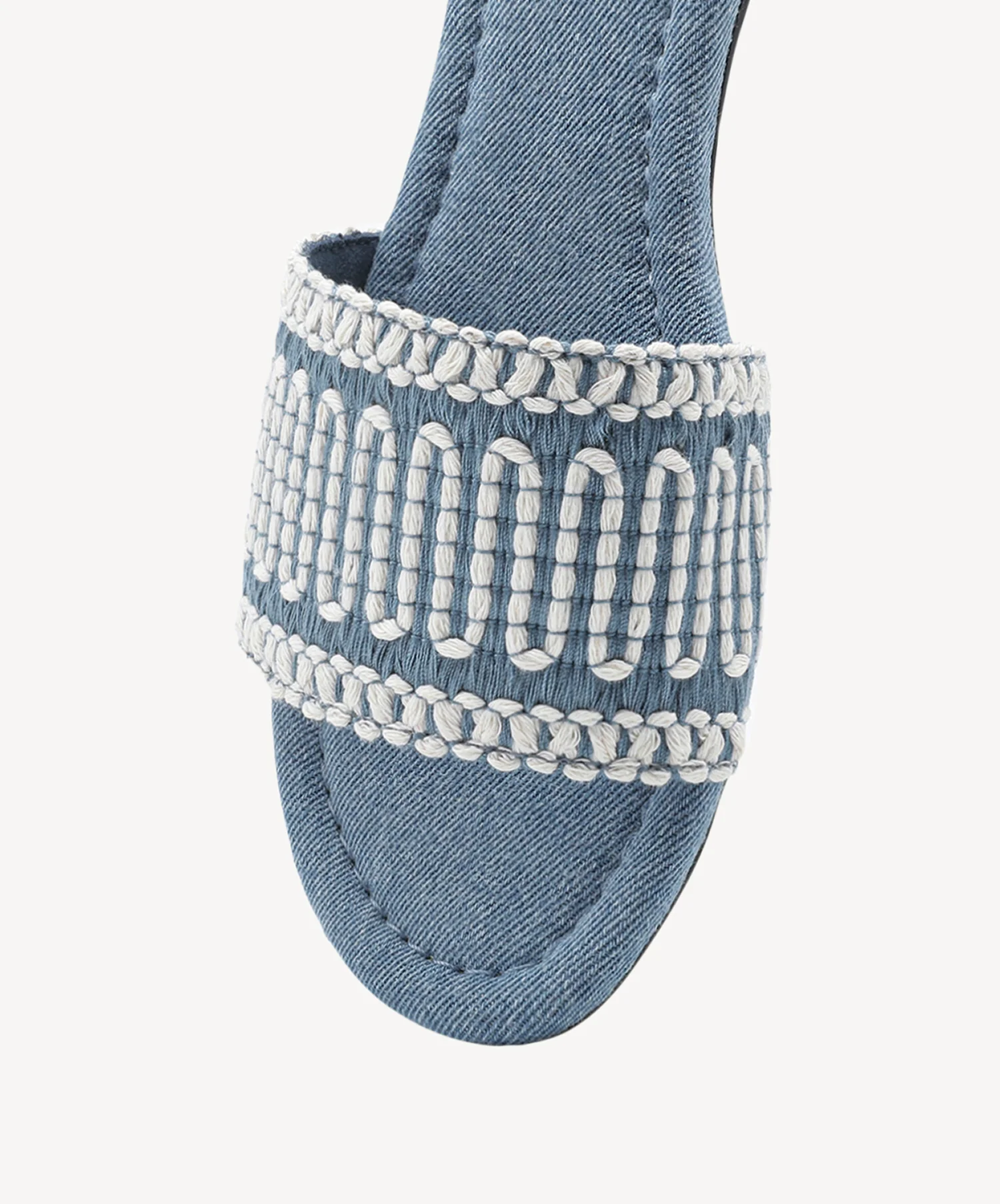 OasisSlide Soft Knit Open Toe Flat Sandal - Image 4