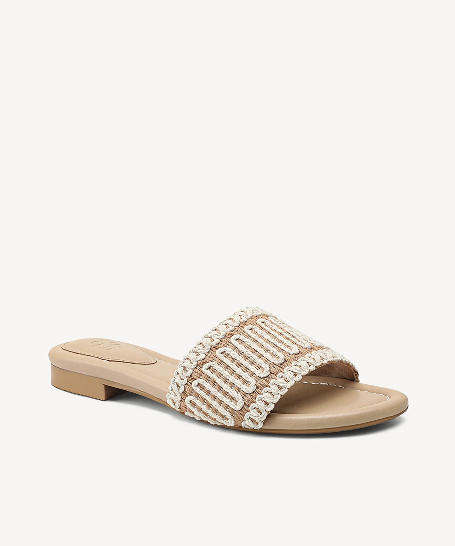 OasisSlide Soft Knit Open Toe Flat Sandal - Image 7