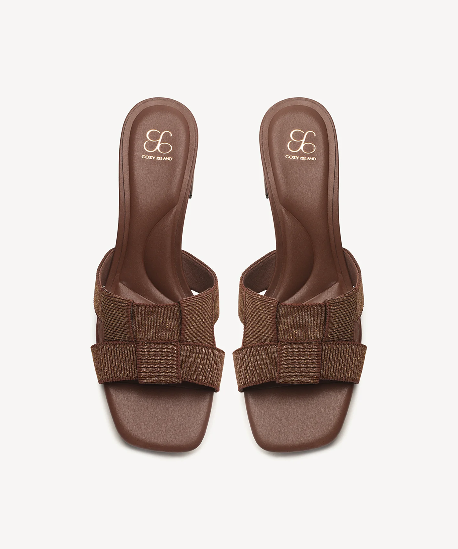 PebbleGrace Woven Block Heeled Sandal - Image 14