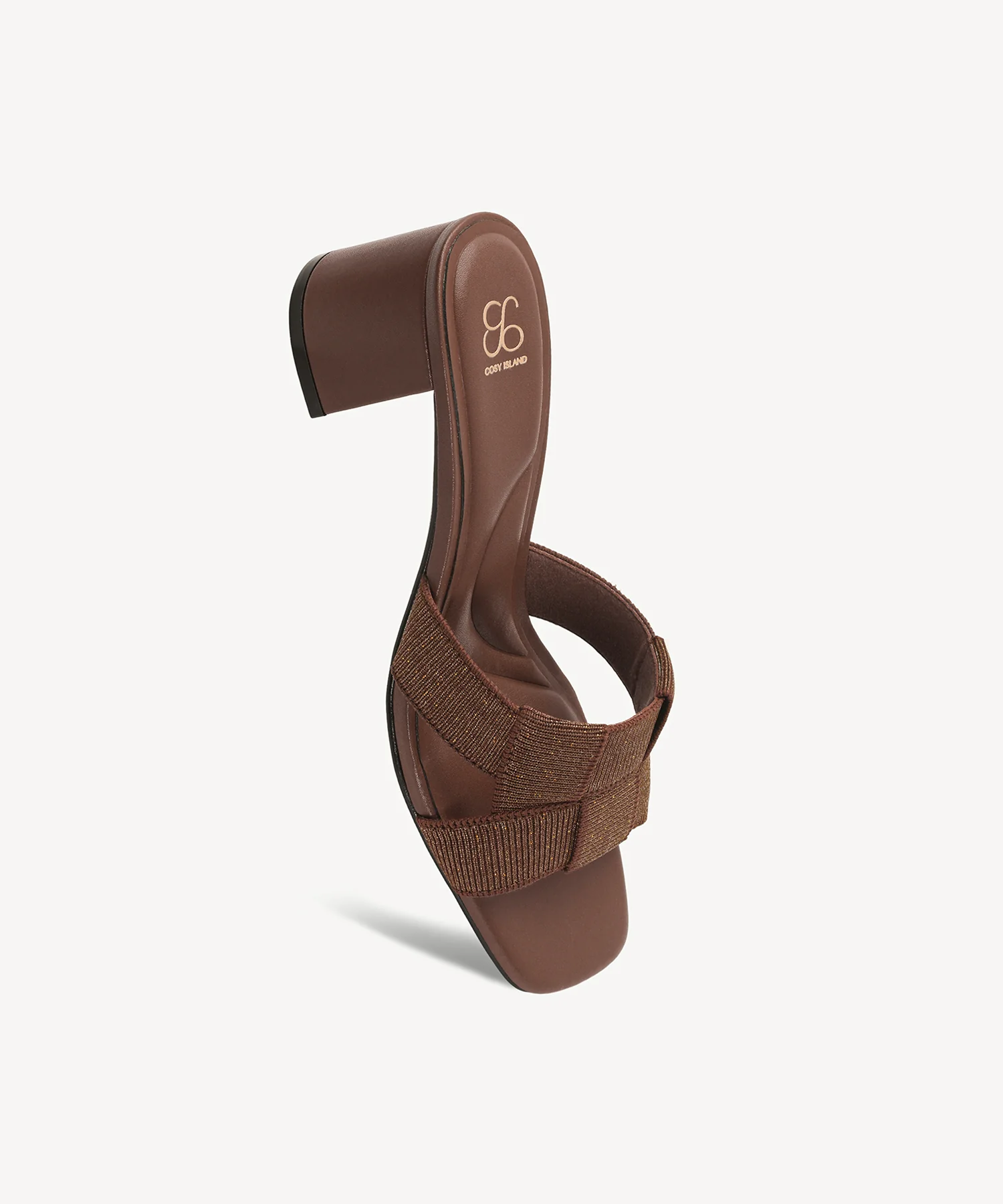 PebbleGrace Woven Block Heeled Sandal - Image 15