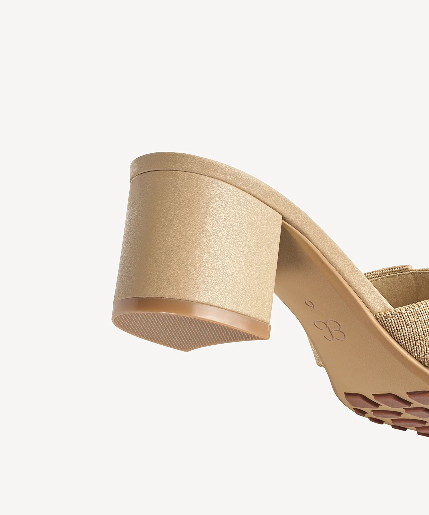 PebbleGrace Woven Block Heeled Sandal - Image 11